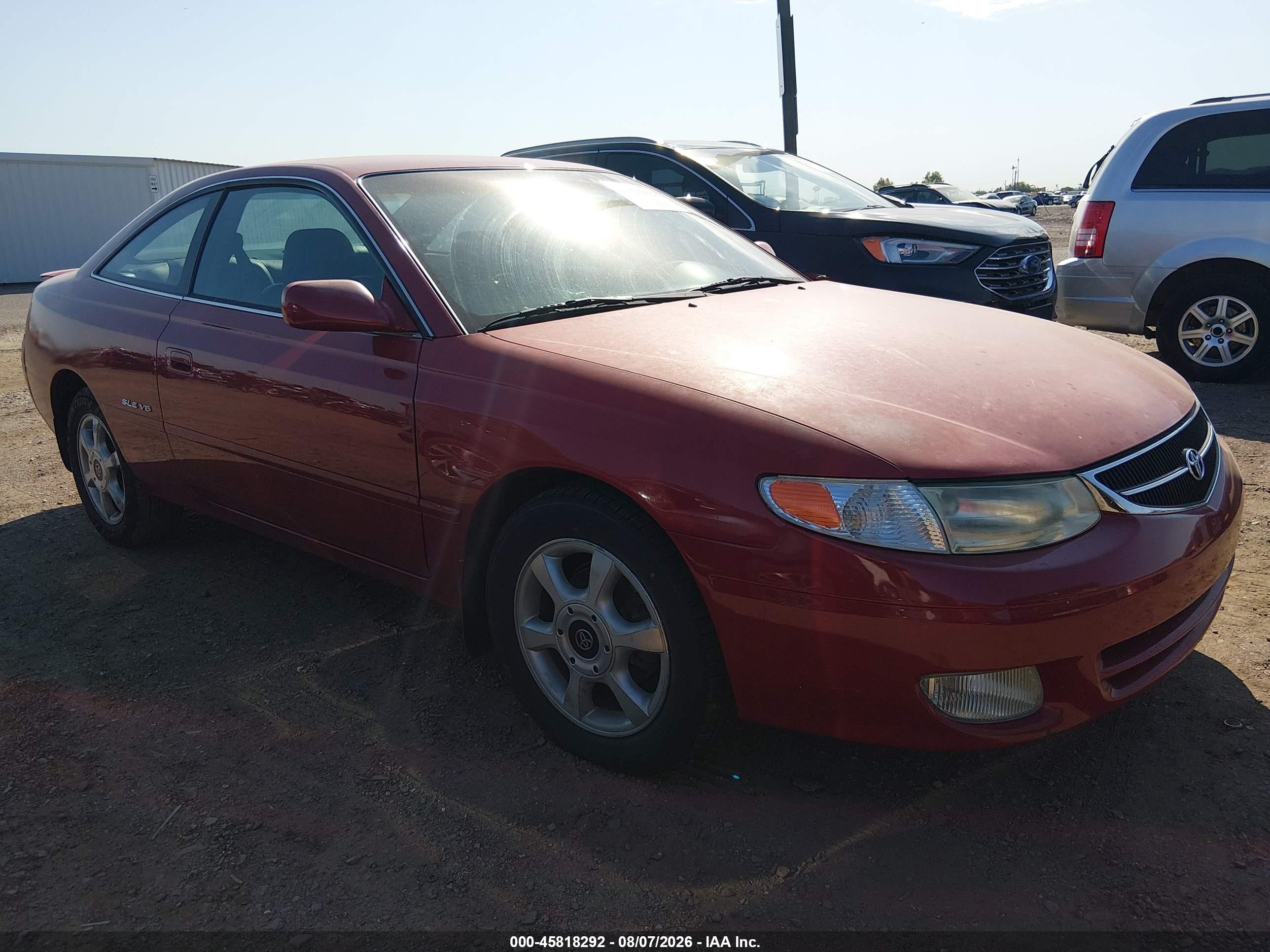 2001 Toyota Solara SLE, VIN 2T1CF22P11C430113 — Обычный износ