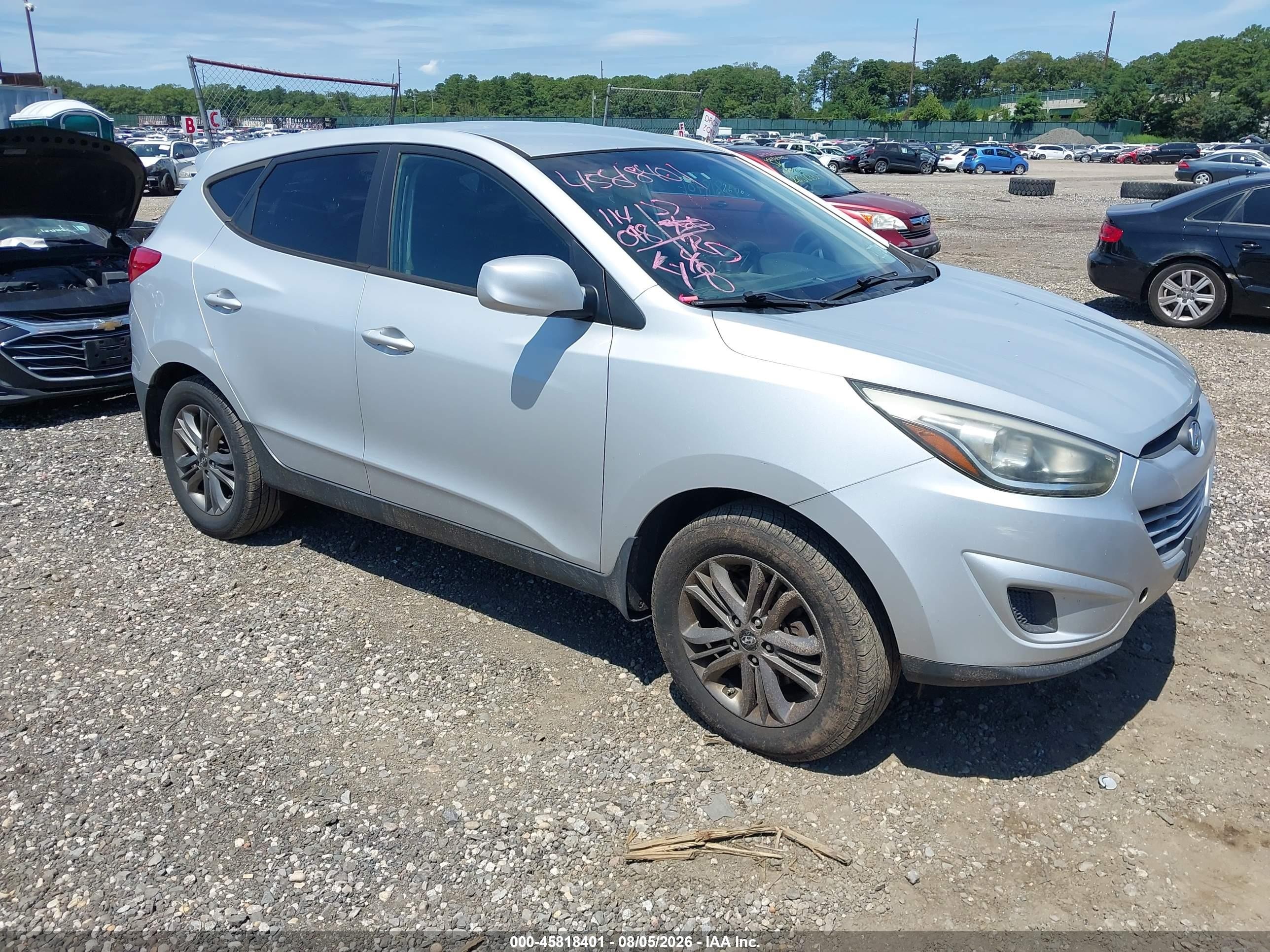 2014 Hyundai Tucson GLS, VIN KM8JT3AF3EU950042 — Обычный износ