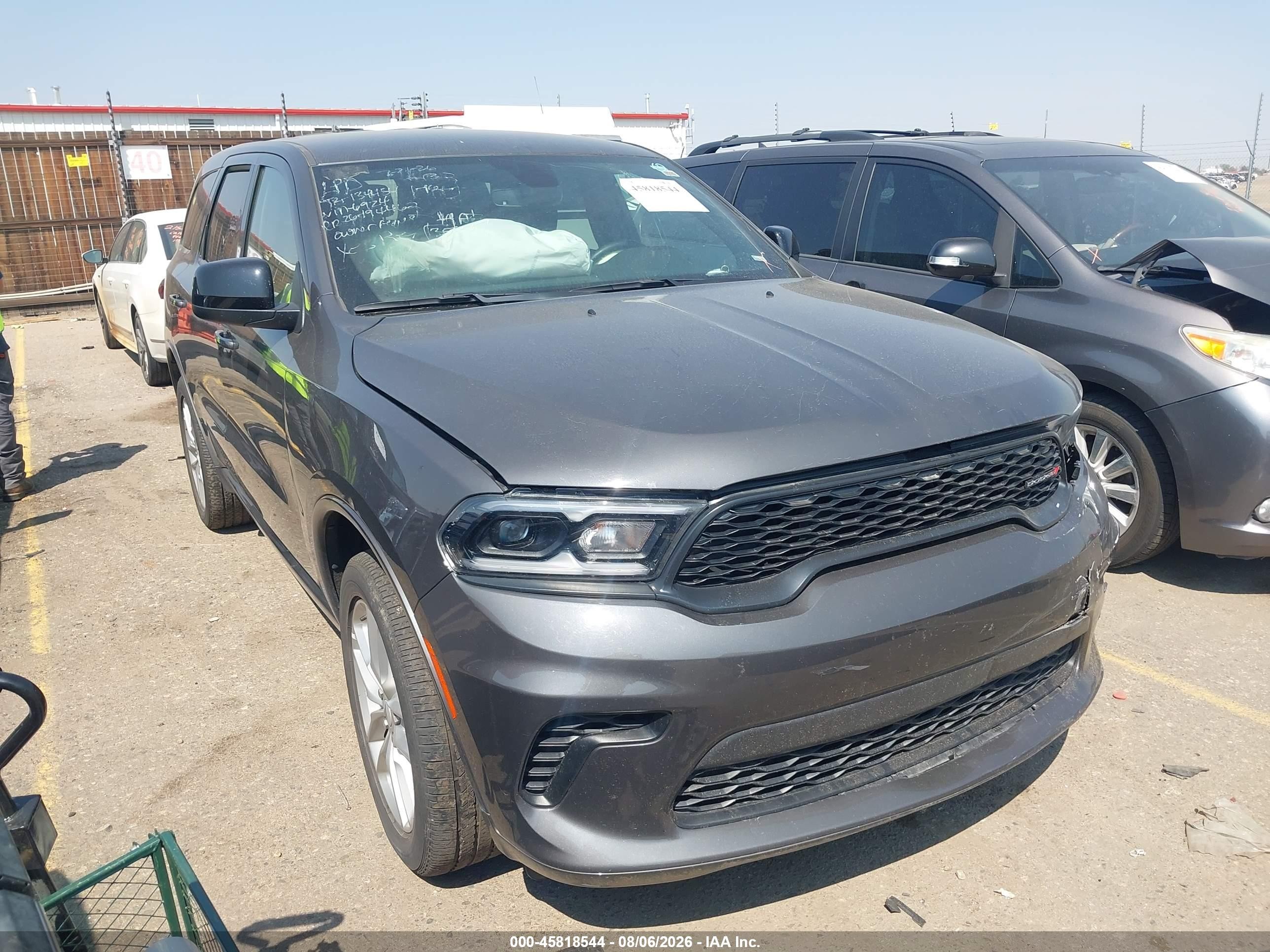 2025 Dodge Durango GT, VIN 1C4RDJDG2SC546924 — Front end