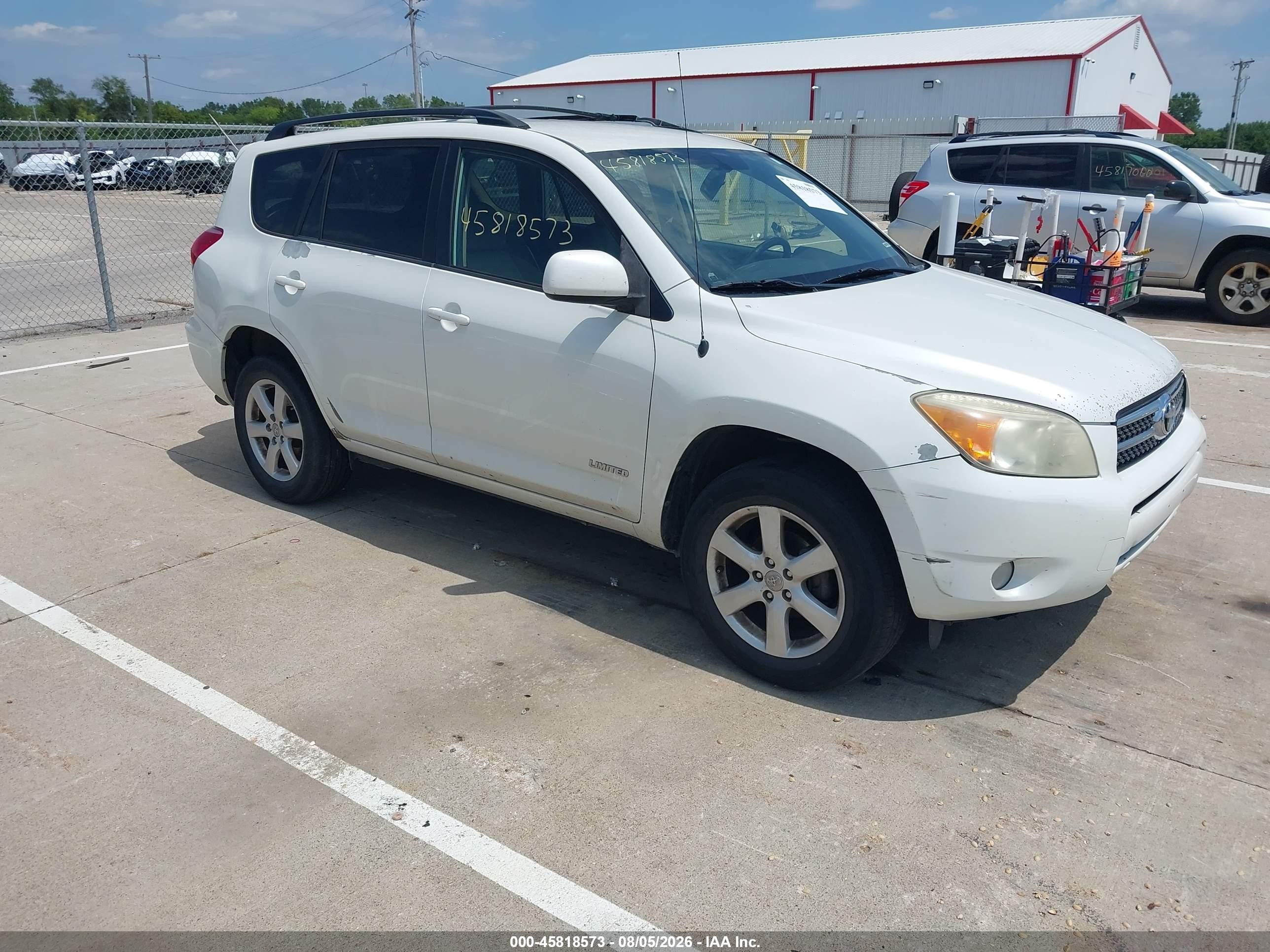 2007 Toyota RAV4 Limited, VIN JTMZD31V275036907 — Normal wear