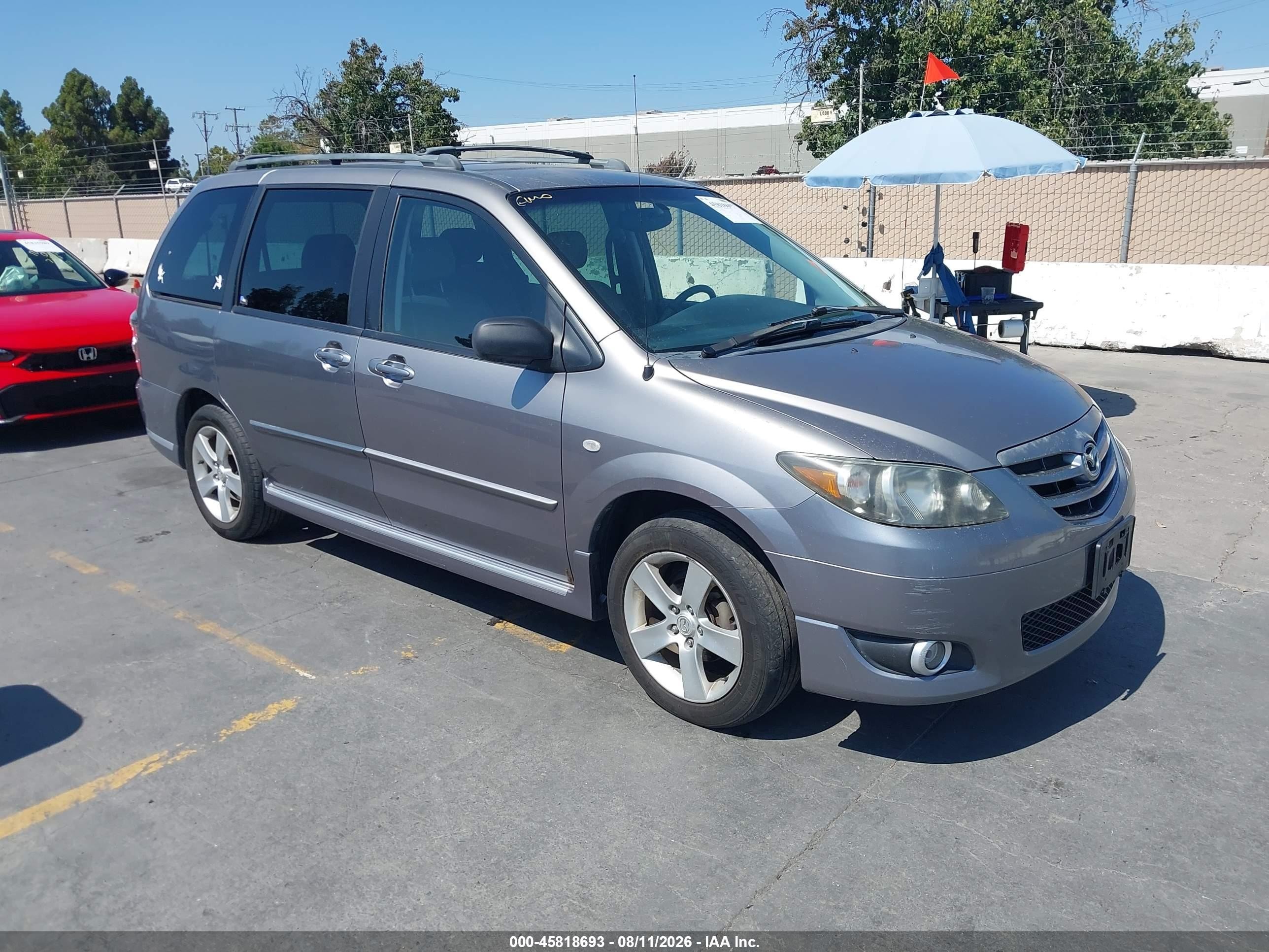 2004 Mazda MPV ES, VIN JM3LW28J640503078 — Normal wear
