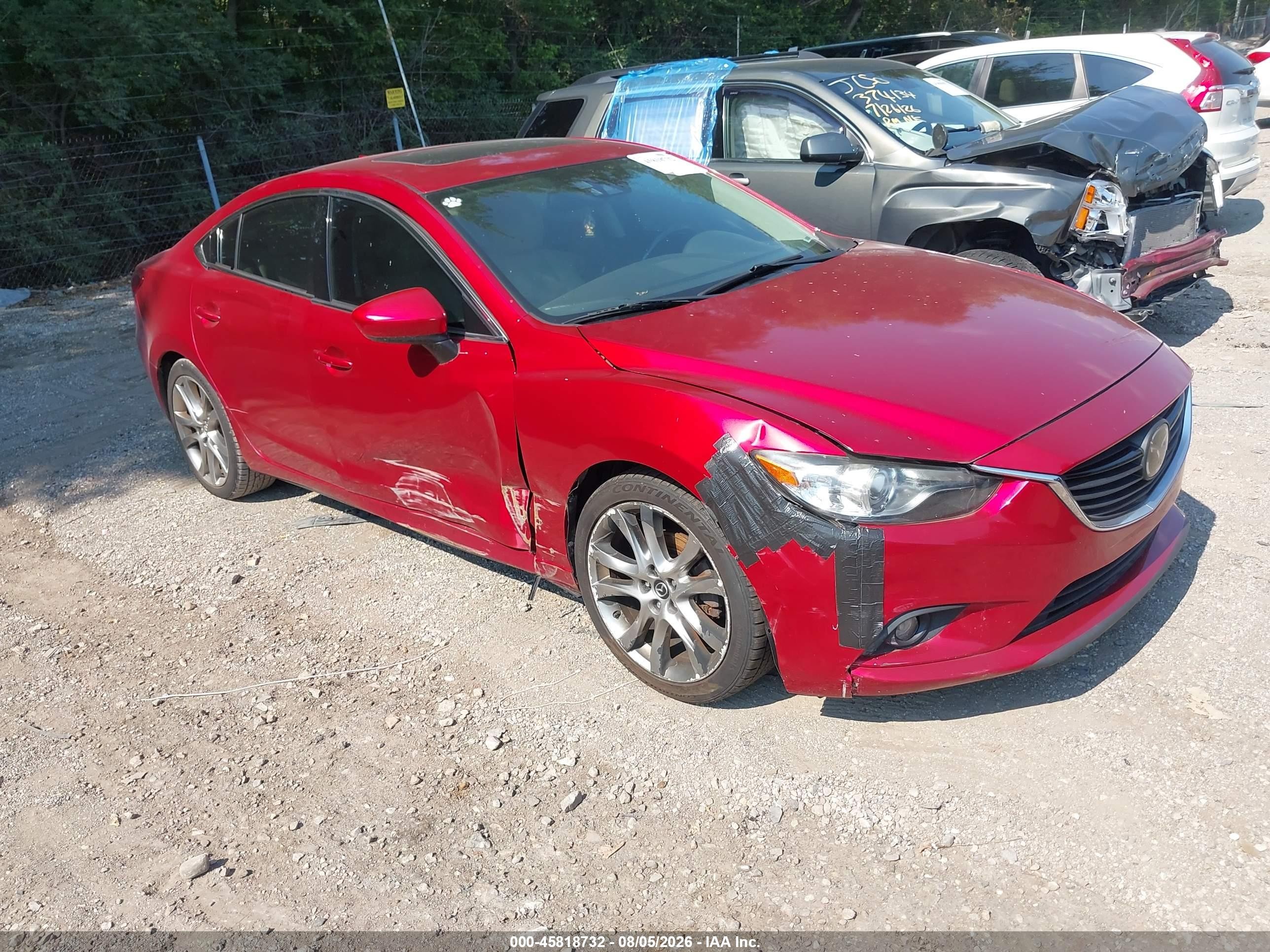 2014 Mazda 6 i Grand Touring, VIN JM1GJ1W66E1149804 — Normal wear