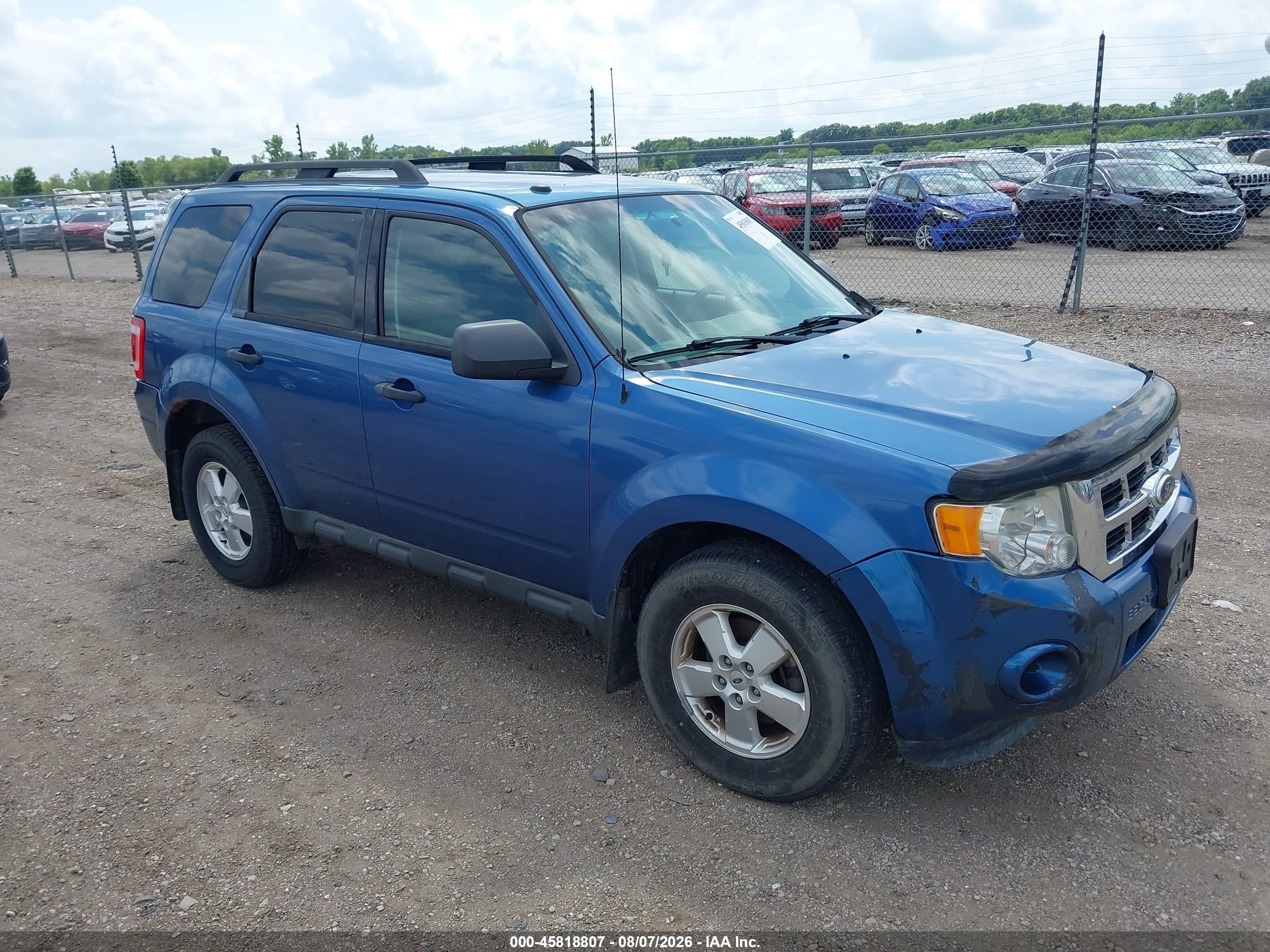 2010 Ford Escape XLT, VIN 1FMCU9D7XAKC59836 — Normal wear