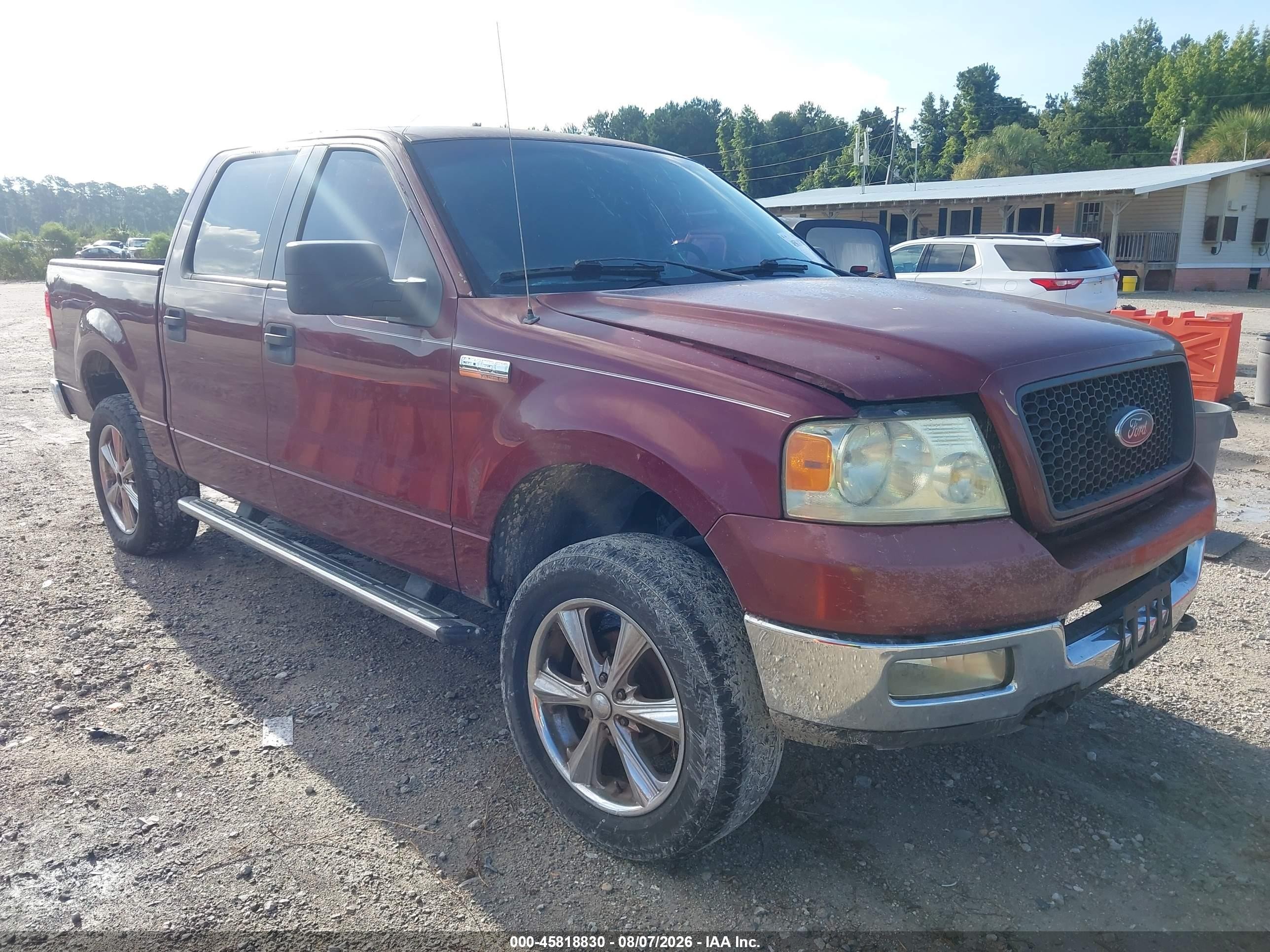 2005 Ford F-150 XLT, VIN 1FTRW14W35KE99513 — Normal wear