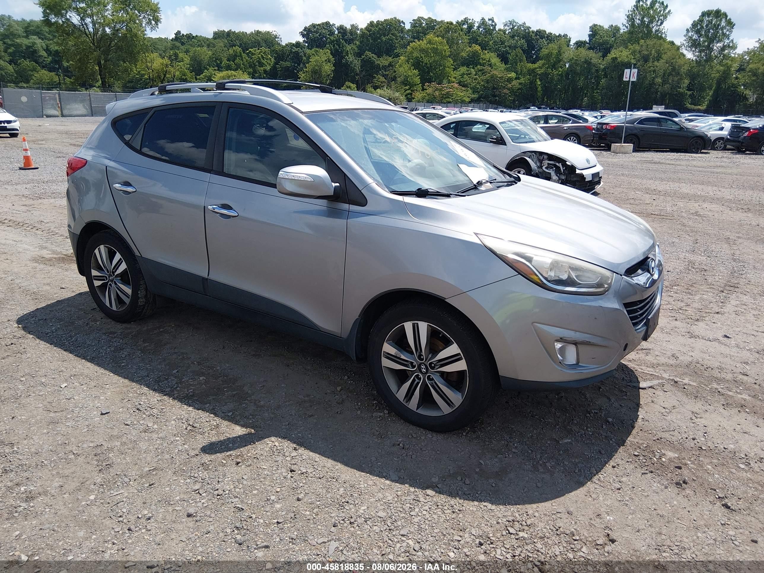 2014 Hyundai Tucson SE, VIN KM8JU3AG0EU941496 — Обычный износ
