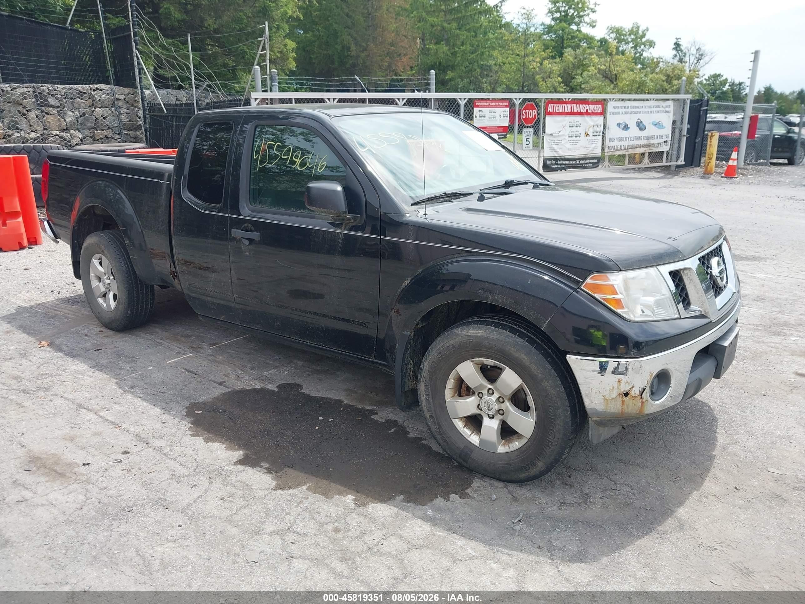 2010 Nissan Frontier SE, VIN 1N6AD0CW1AC414118 — Frame damage