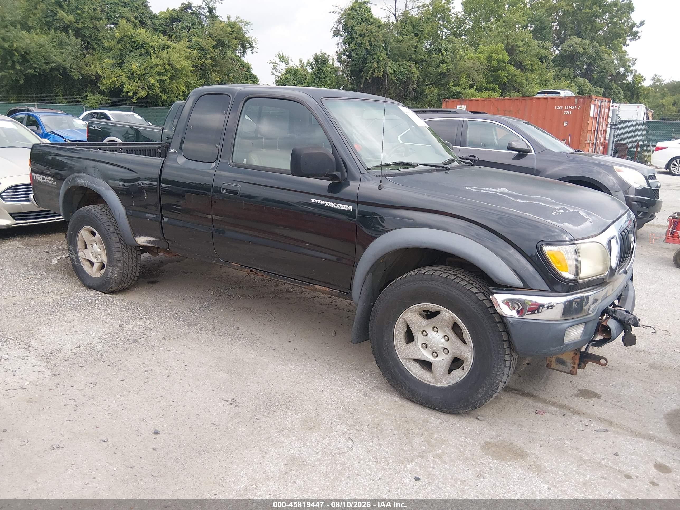2003 Toyota Tacoma, VIN 5TEWN72N93Z227138 — Обычный износ