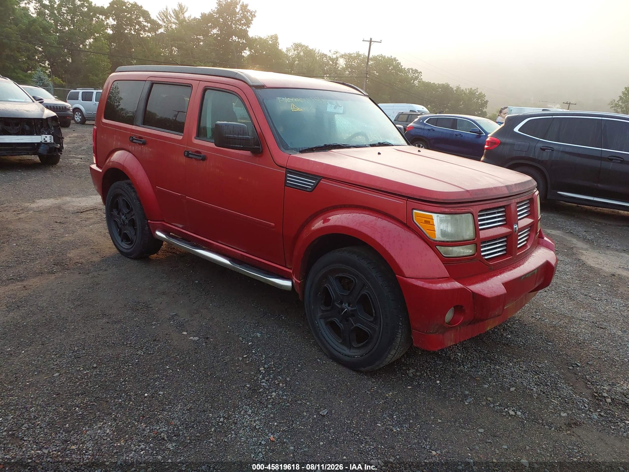 2007 Dodge Nitro R/T, VIN 1D8GU586X7W607346 — Normal wear