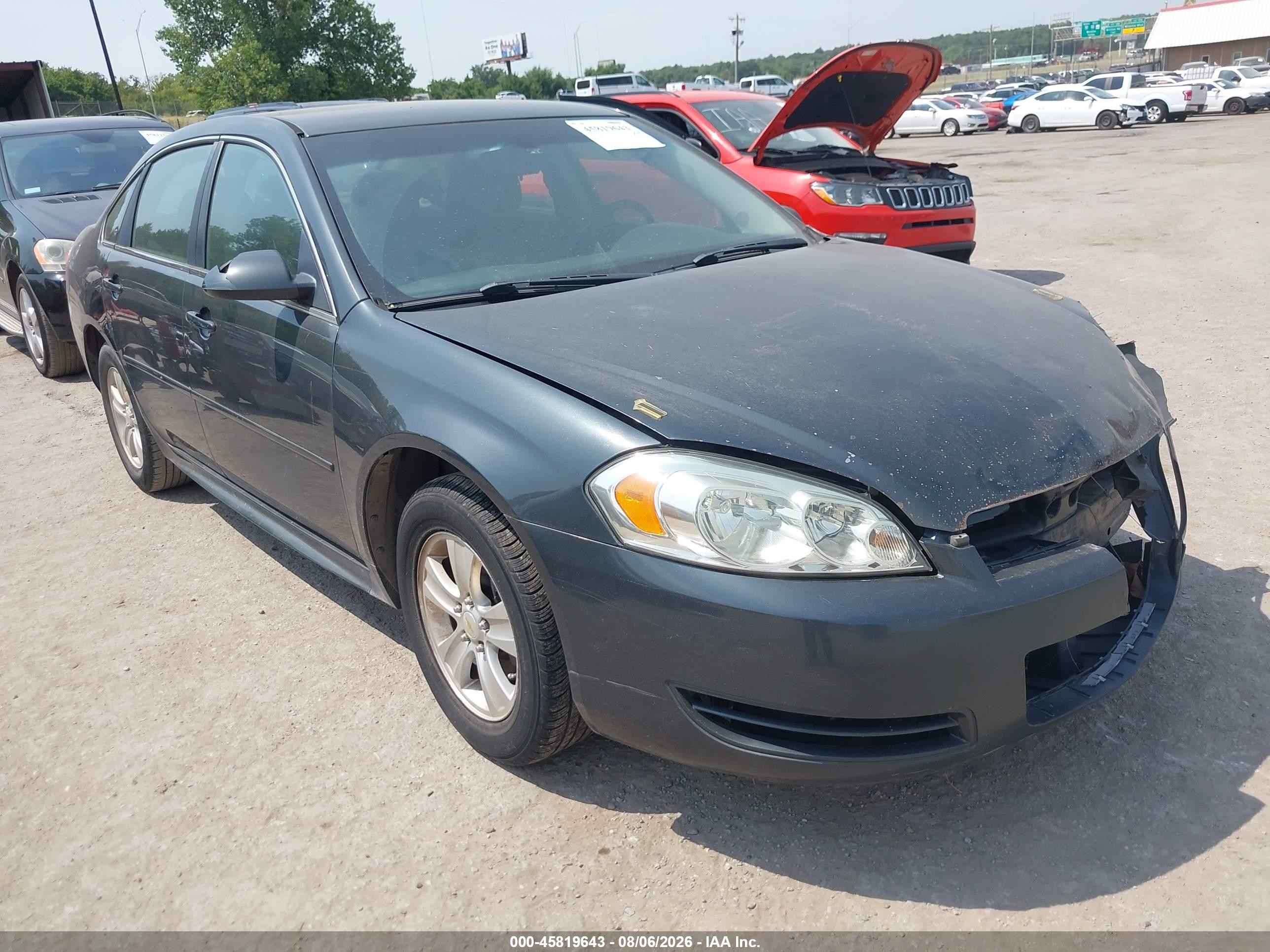 2014 Chevrolet Impala LS, VIN 2G1WA5E32E1168007 — Normal wear