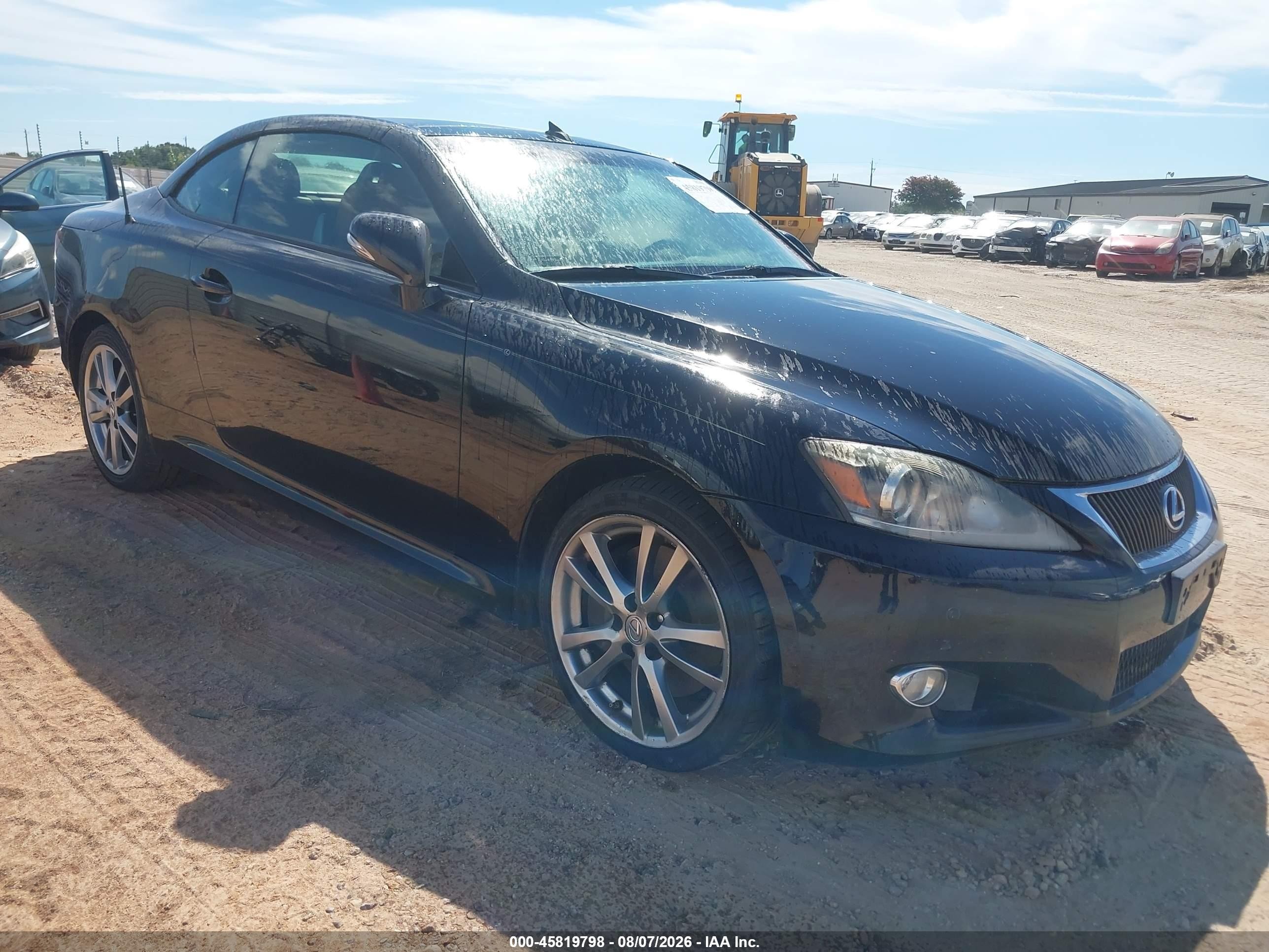 2012 Lexus IS 350 C, VIN JTHFE2C2XC2508133 — Normal wear