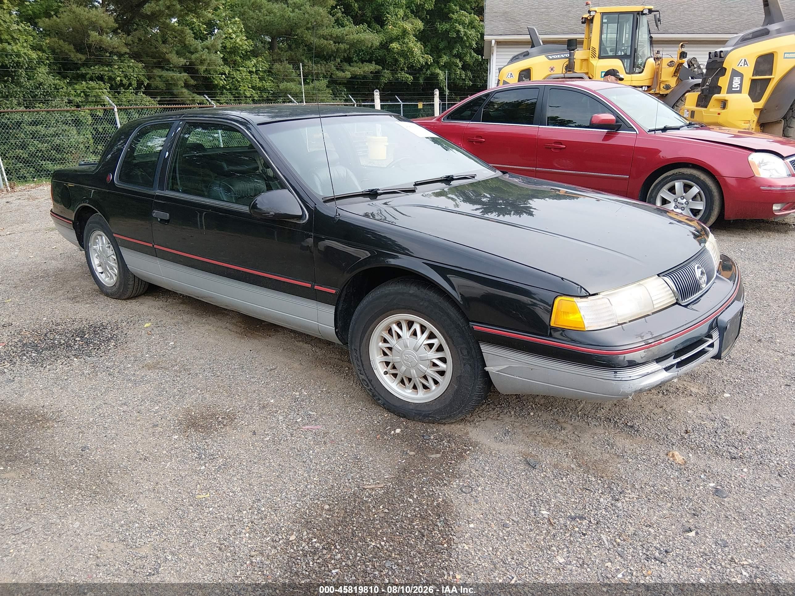 1993 Mercury Cougar, VIN 1MEPM6240PH634330 — Normal wear