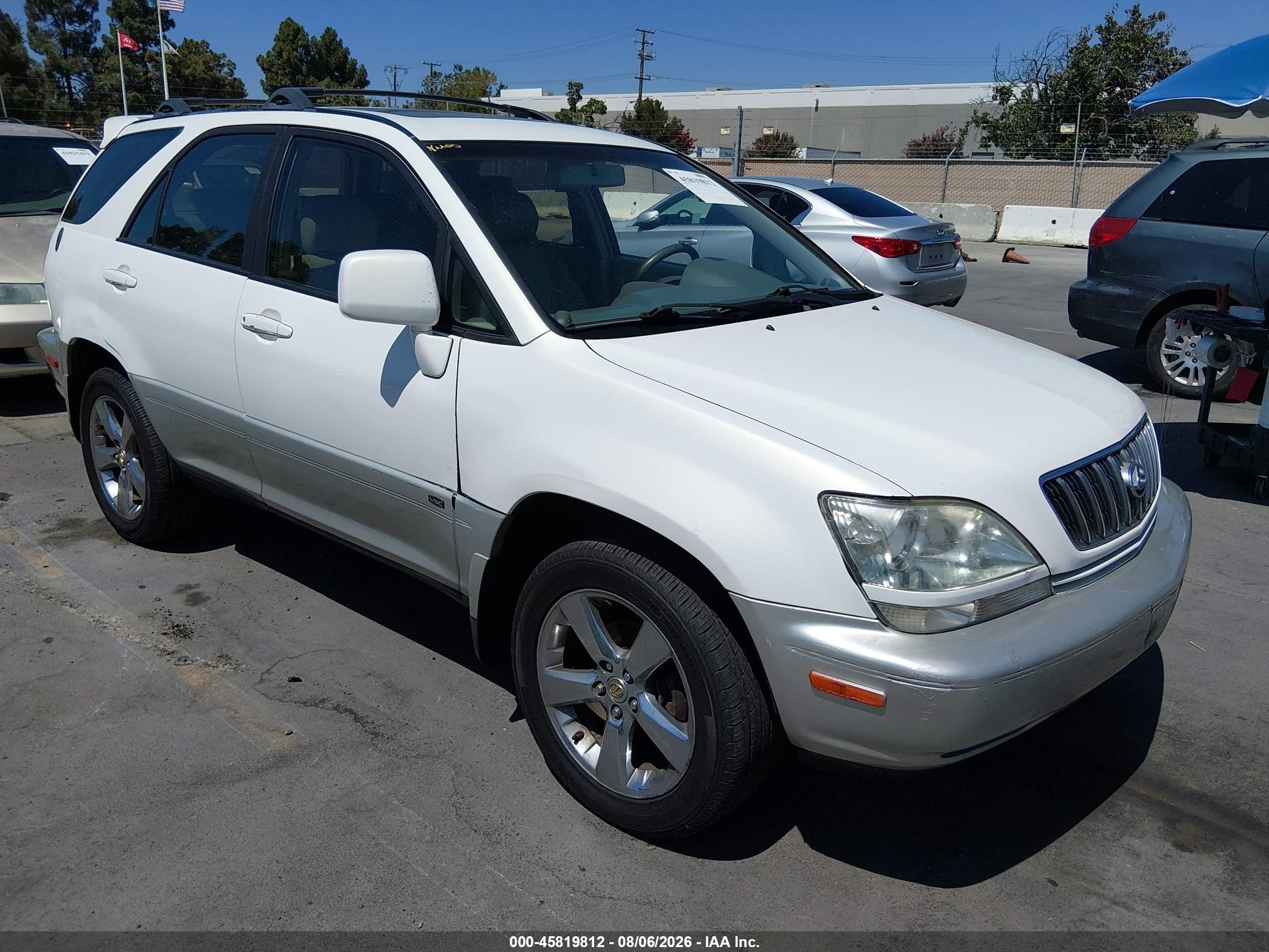 2001 Lexus RX 300, VIN JTJGF10U410086305 — Normal wear
