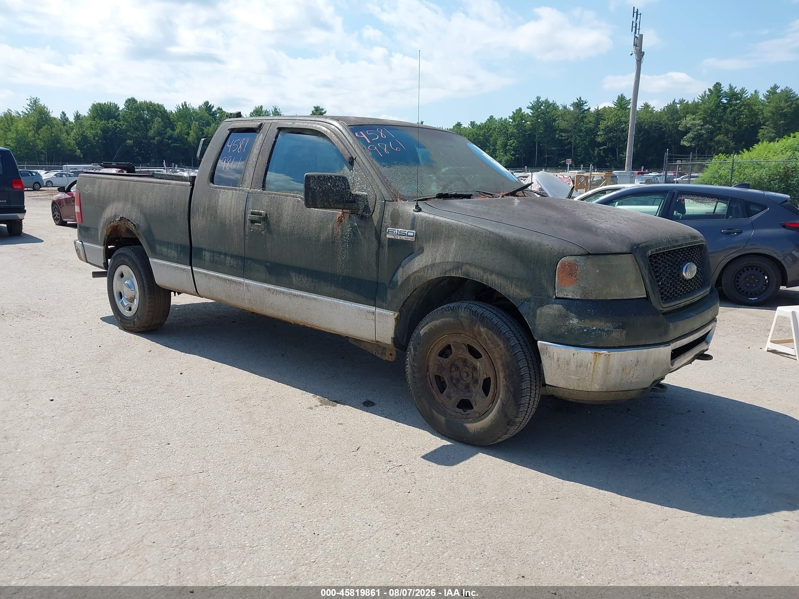 2006 Ford F-150 XLT, VIN 1FTPX14506FA16677 — Normal wear