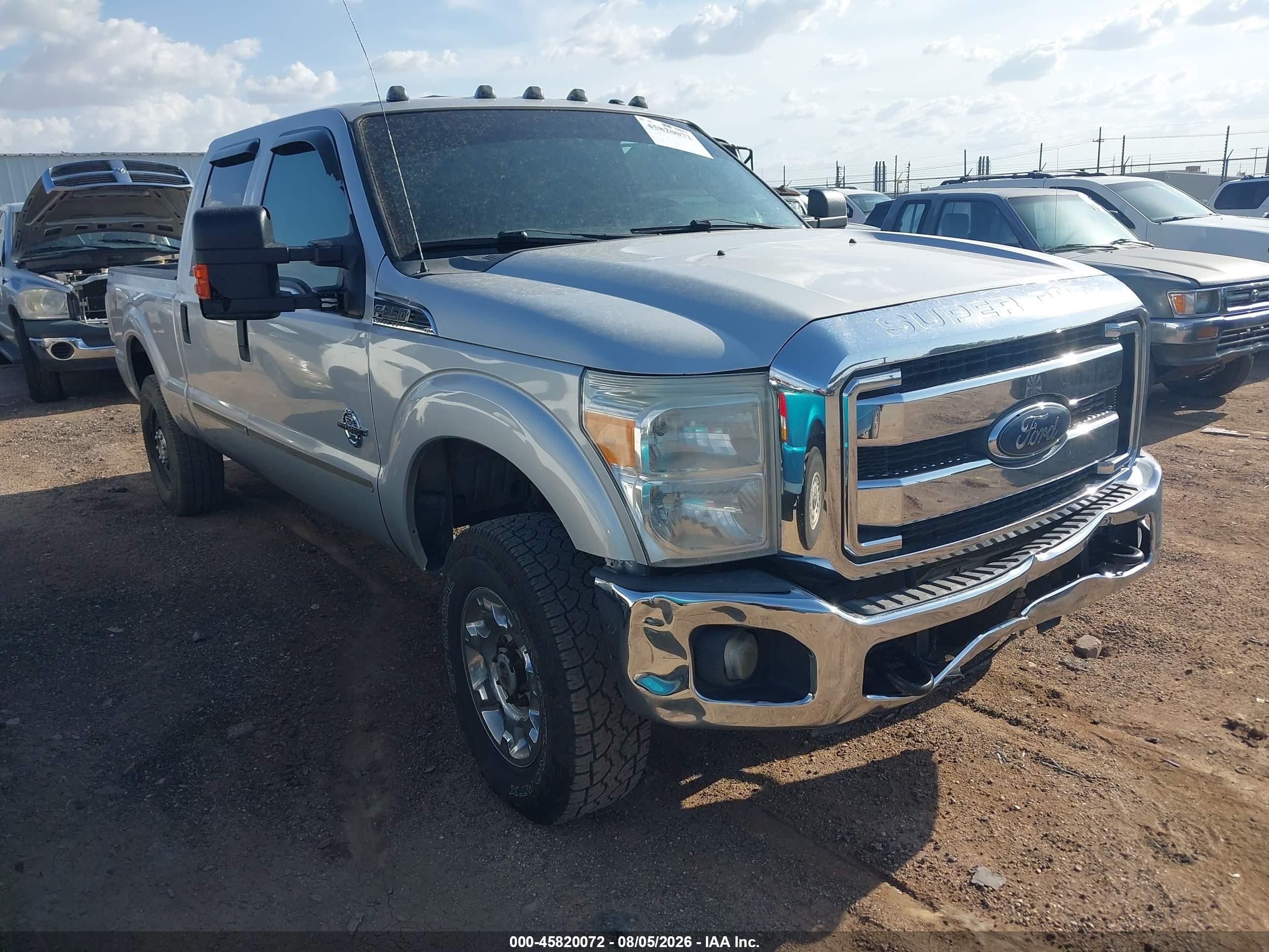 2013 Ford F-250 XLT, VIN 1FT7W2BT1DEA89666 — Front end