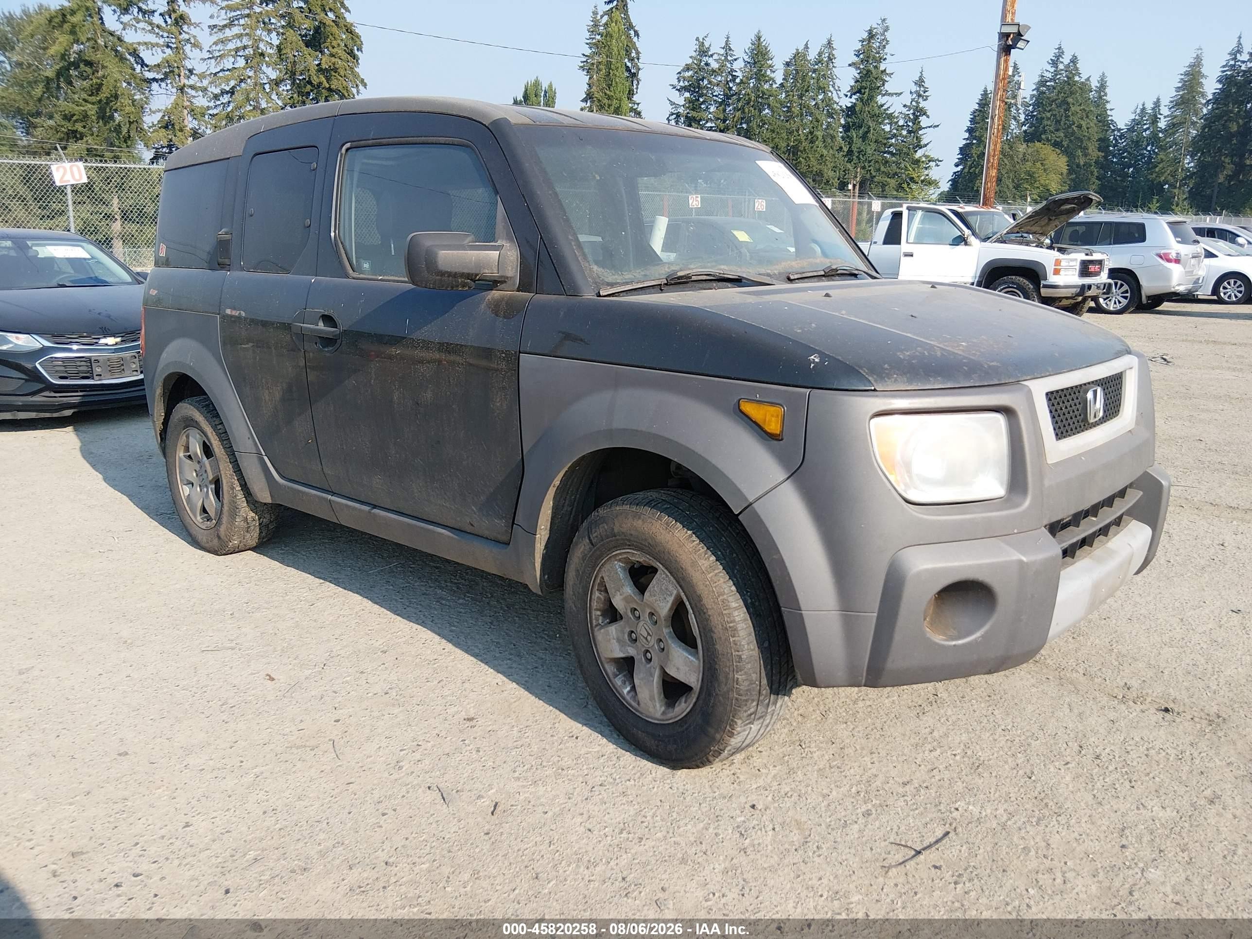 2003 Honda Element EX, VIN 5J6YH28543L000202 — Механическое