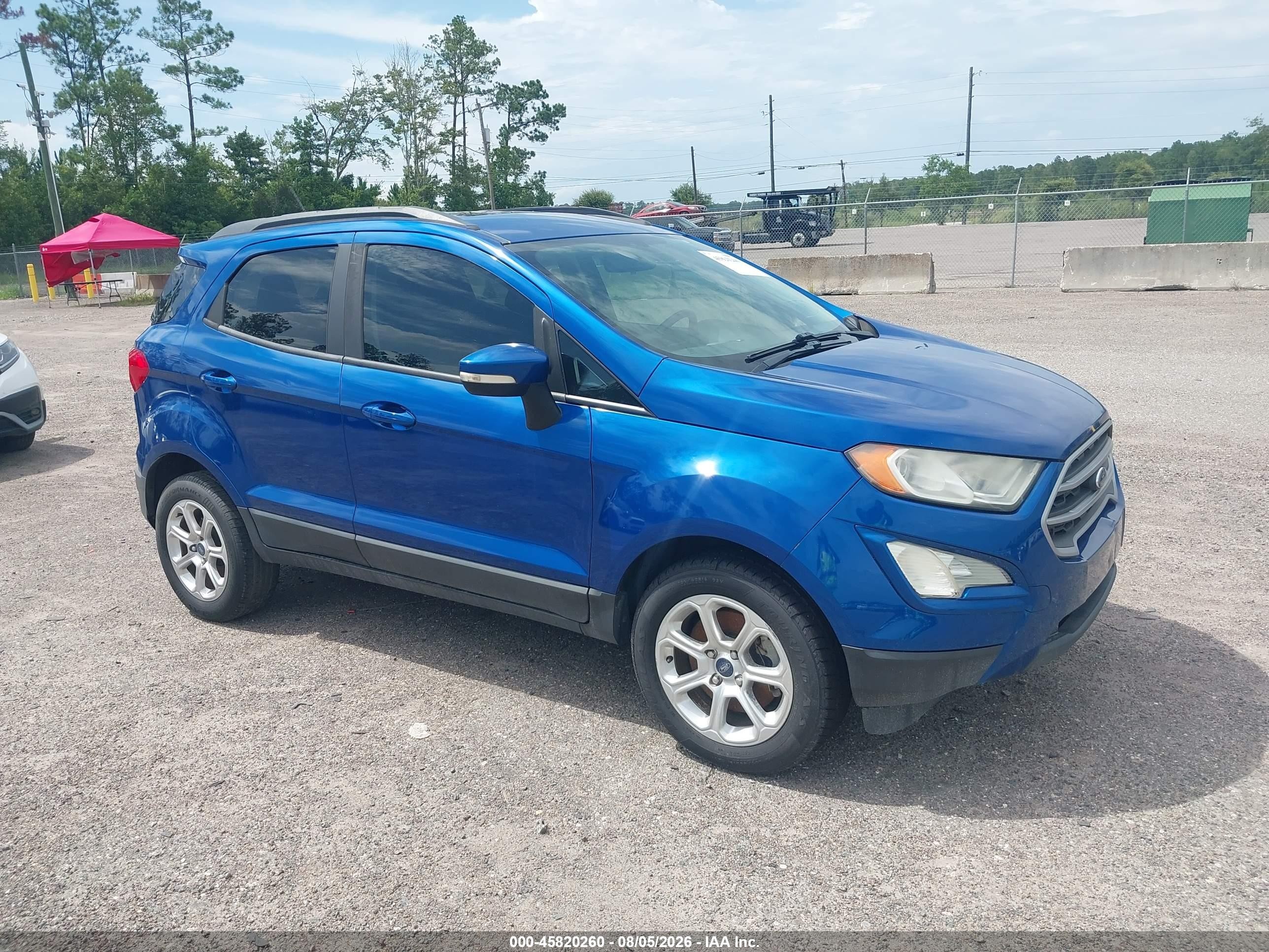2019 Ford EcoSport SE, VIN MAJ3S2GE5KC263631 — Перед