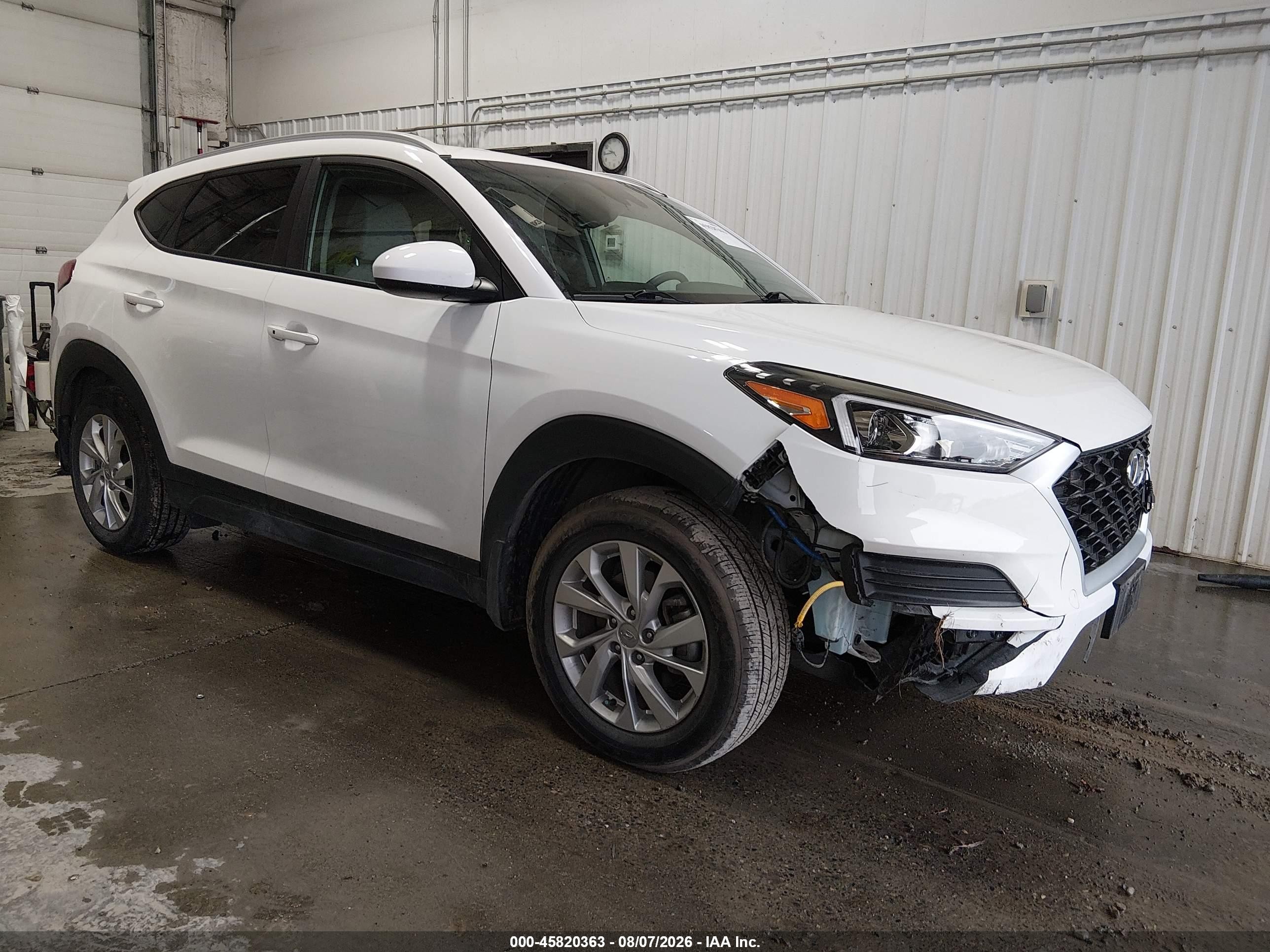 2020 Hyundai Tucson Value, VIN KM8J3CA45LU199960 — Front end