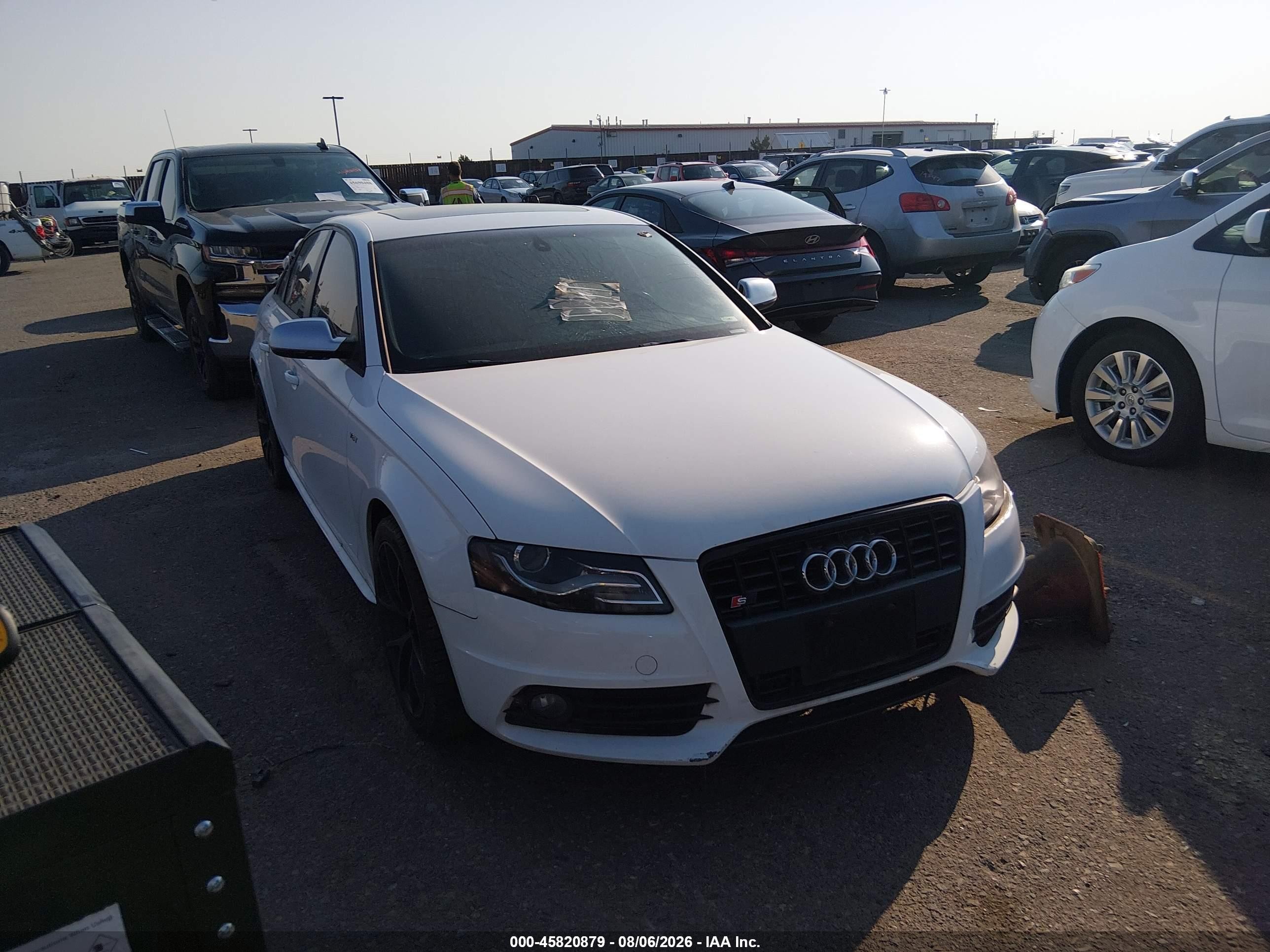 2011 Audi S4 Prestige, VIN WAUKGAFL7BA079513 — Front end