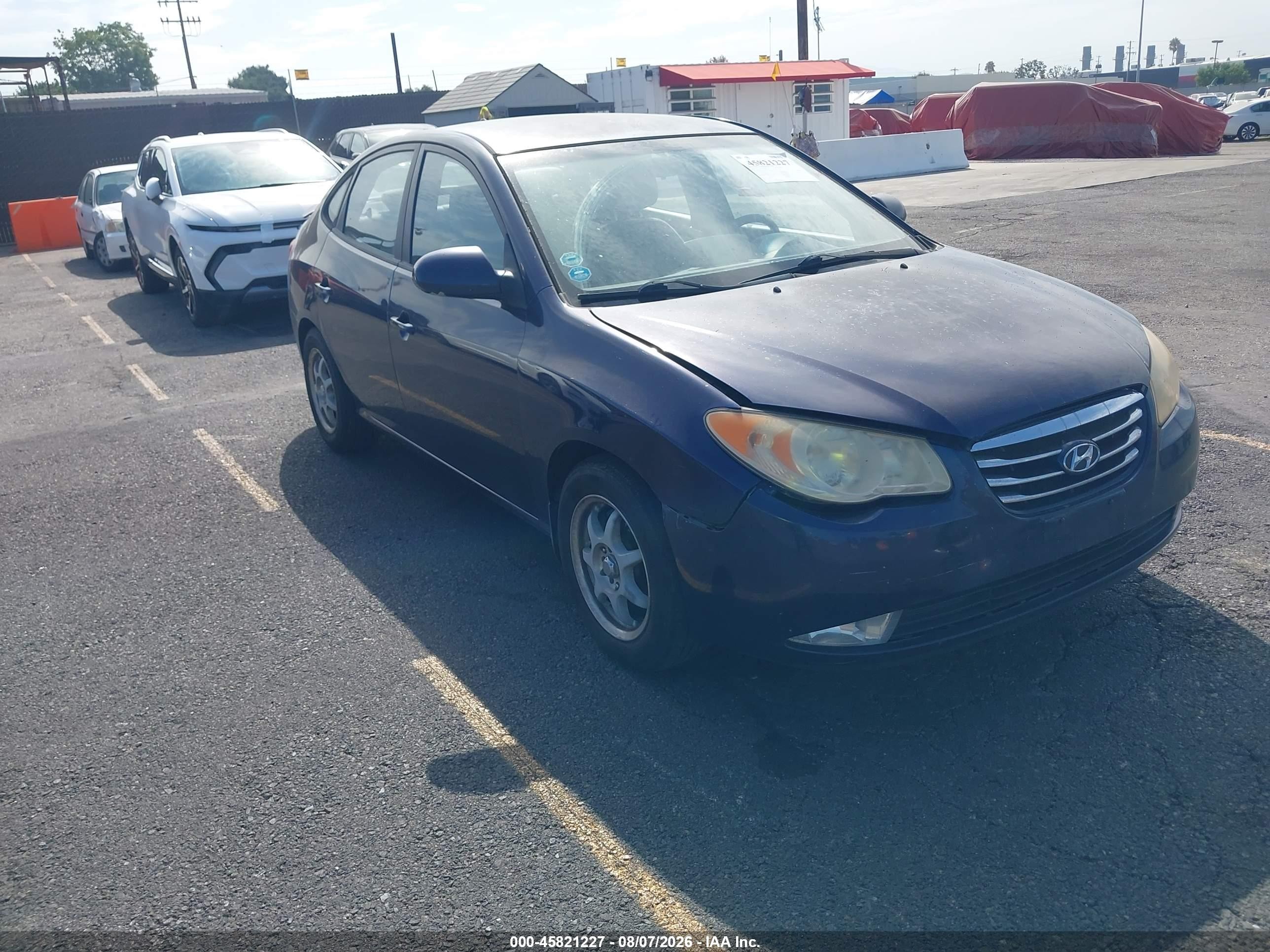 2010 Hyundai Elantra GLS, VIN KMHDU4AD0AU037831 — Front end