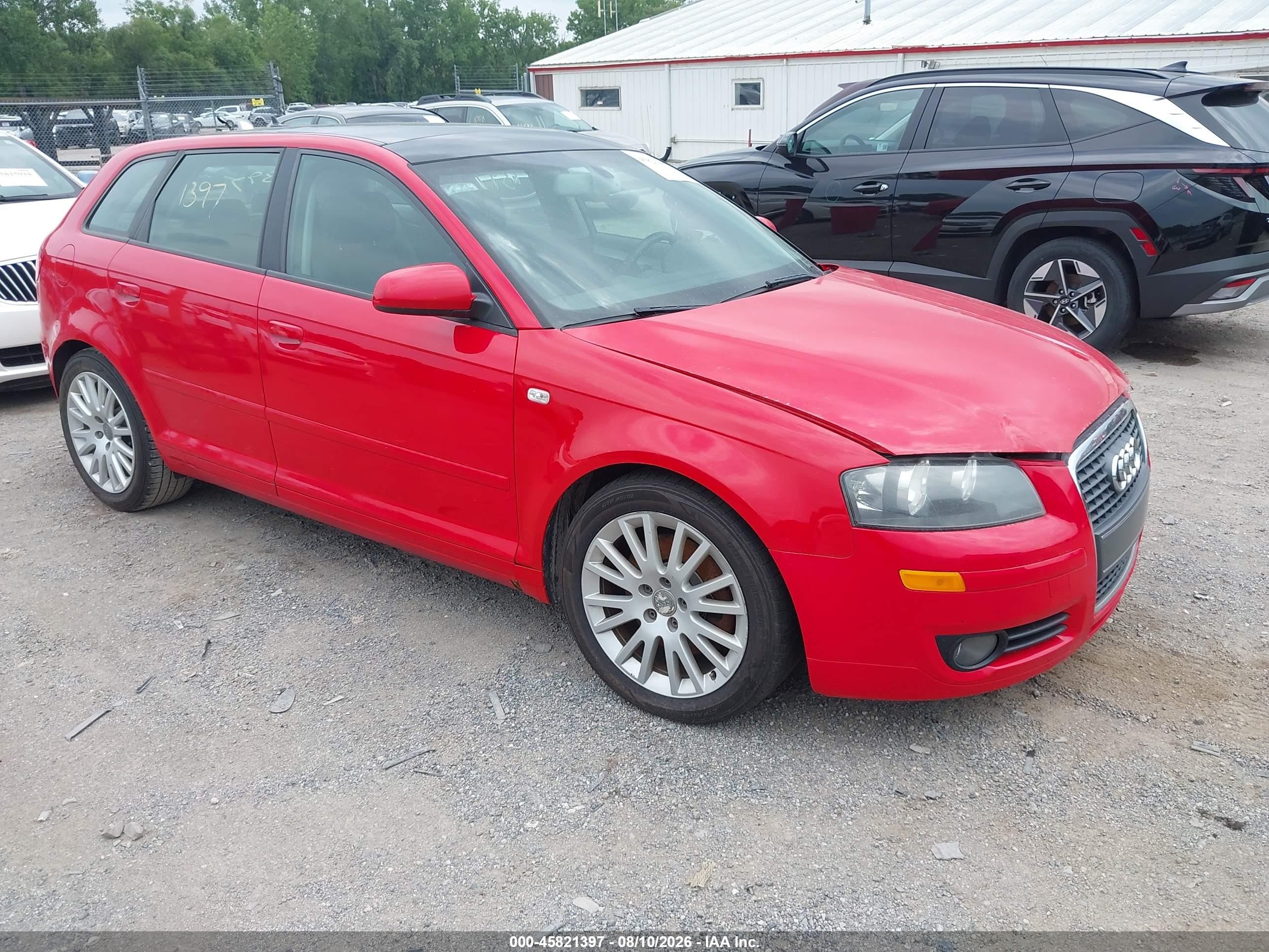 2007 Audi A3, VIN WAUNF78P47A012944 — Обычный износ