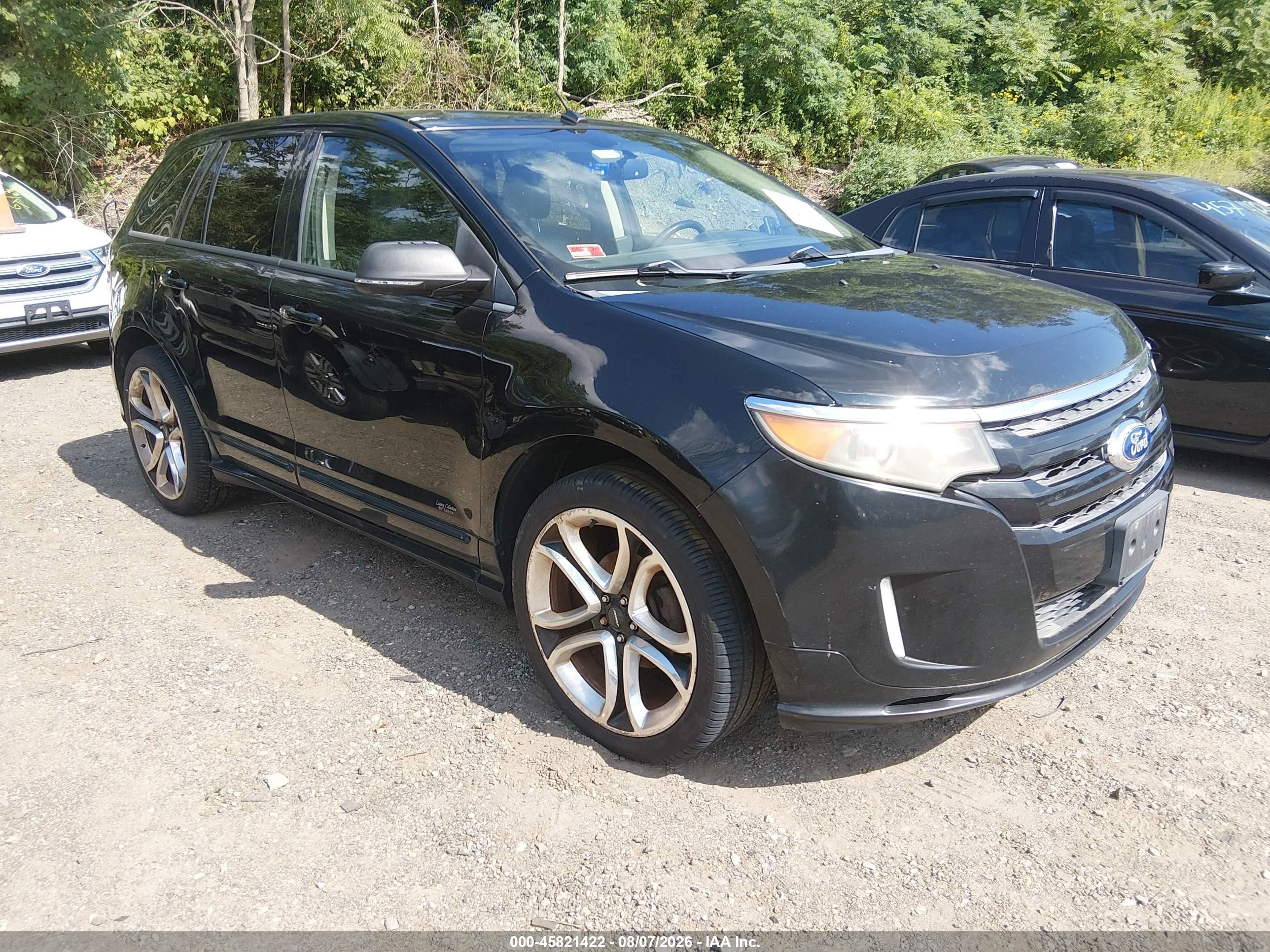 2012 Ford Edge Sport, VIN 2FMDK4AK3CBA10880 — Normal wear