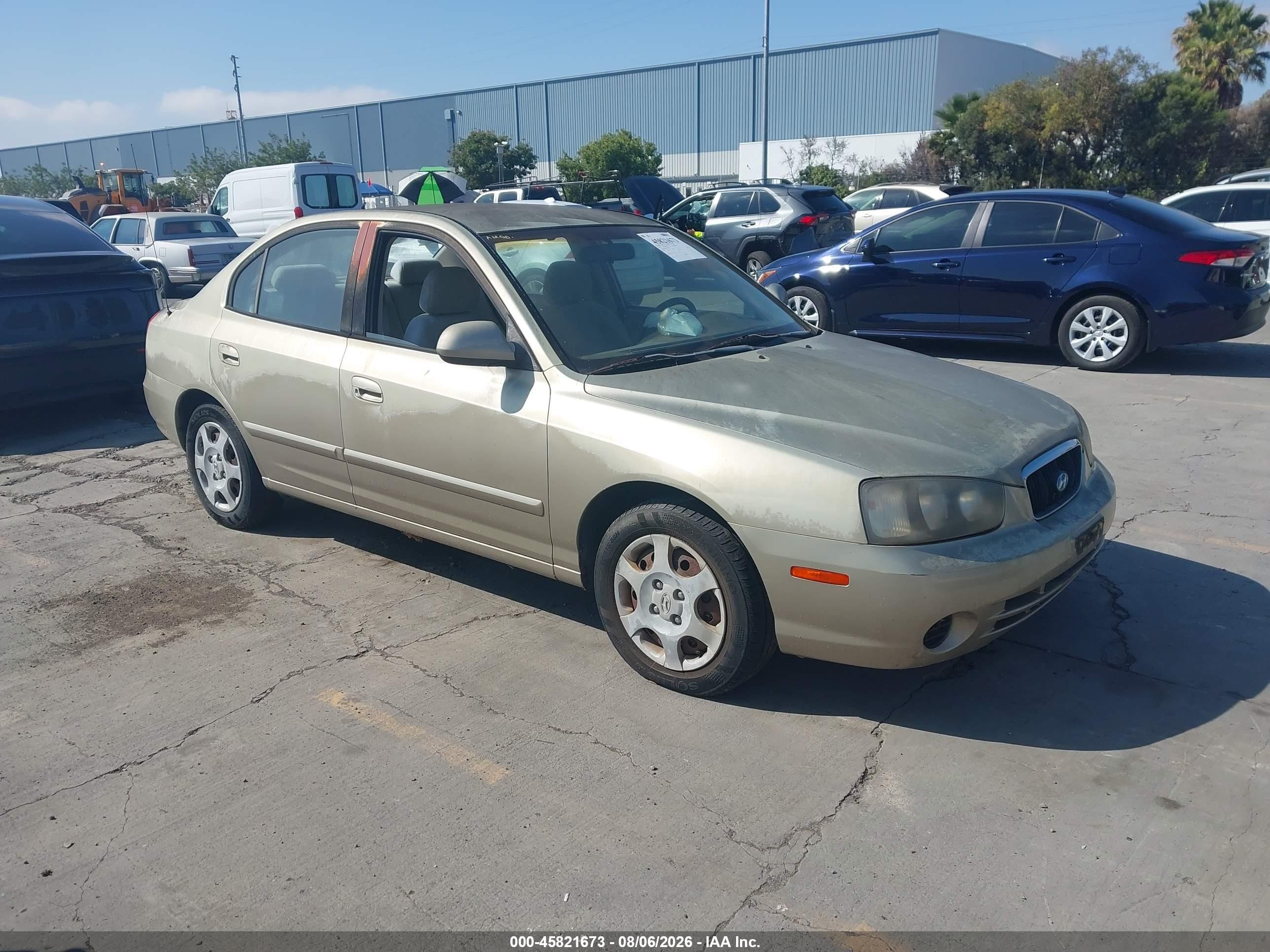 2003 Hyundai Elantra GLS, VIN KMHDN45D83U612557 — Обычный износ