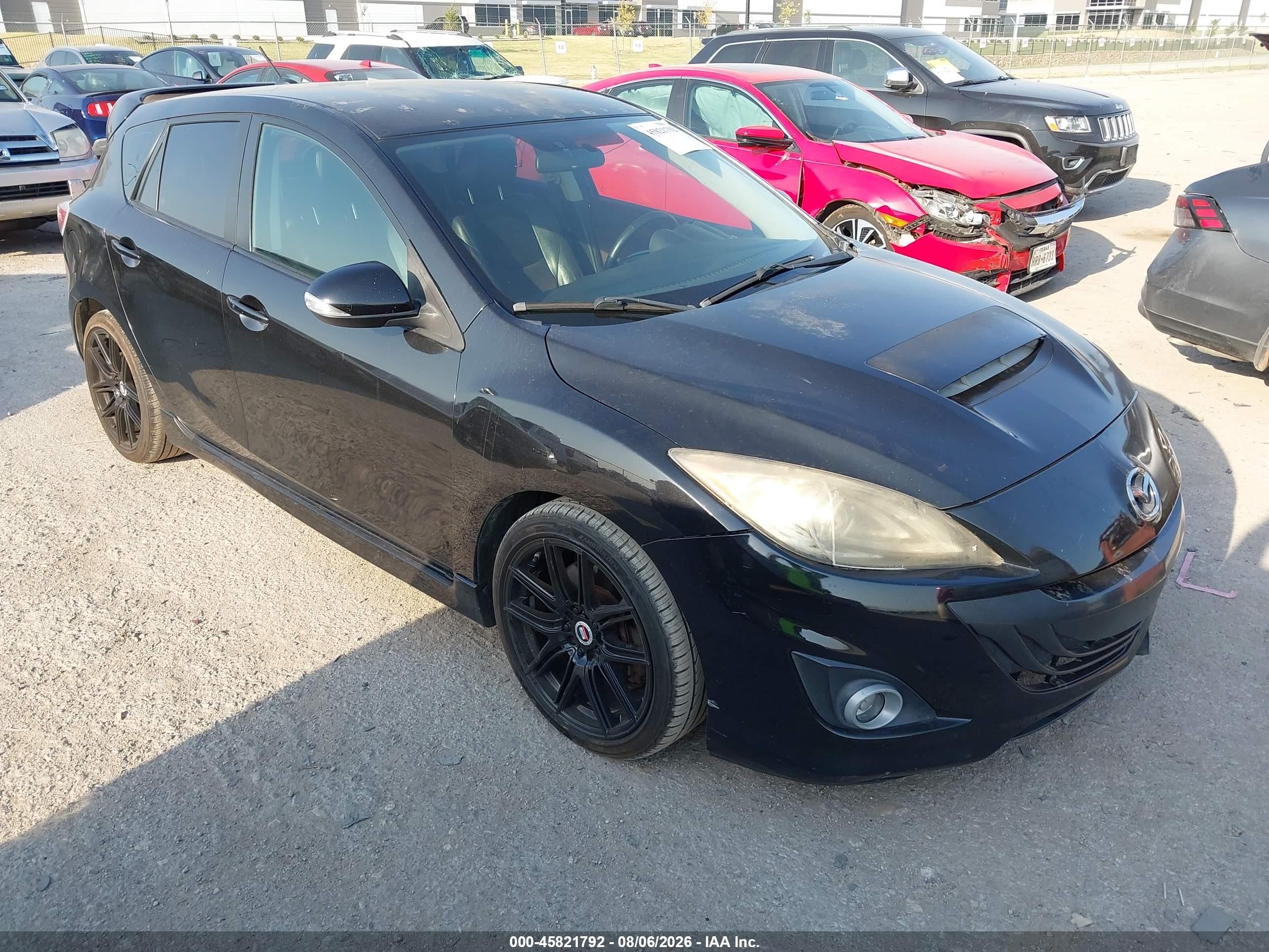 2012 Mazda 3 Mazdaspeed3 Touring, VIN JM1BL1L35C1648461 — Перед
