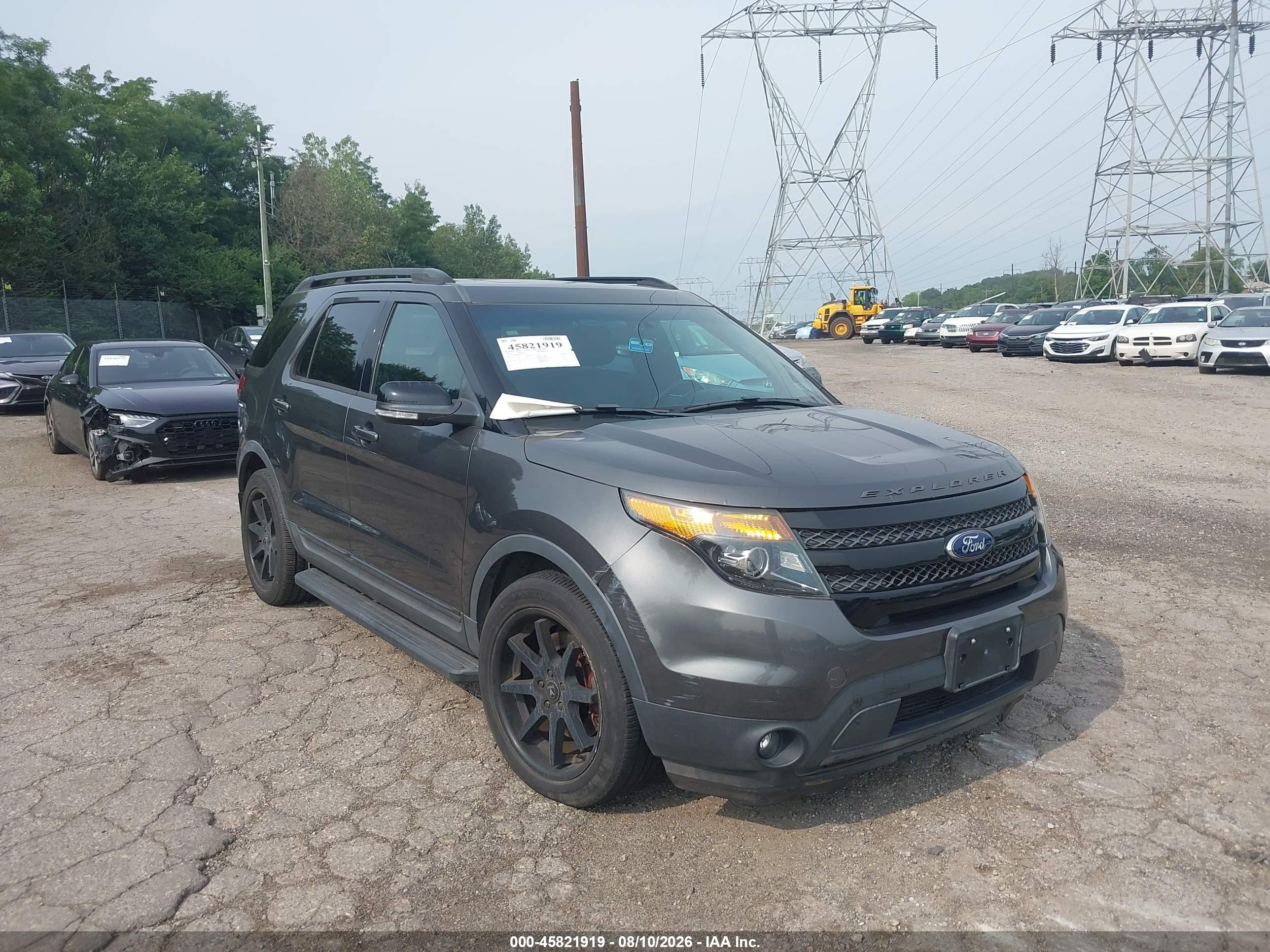 2015 Ford Explorer Sport, VIN 1FM5K8GT3FGC20971 — Normal wear