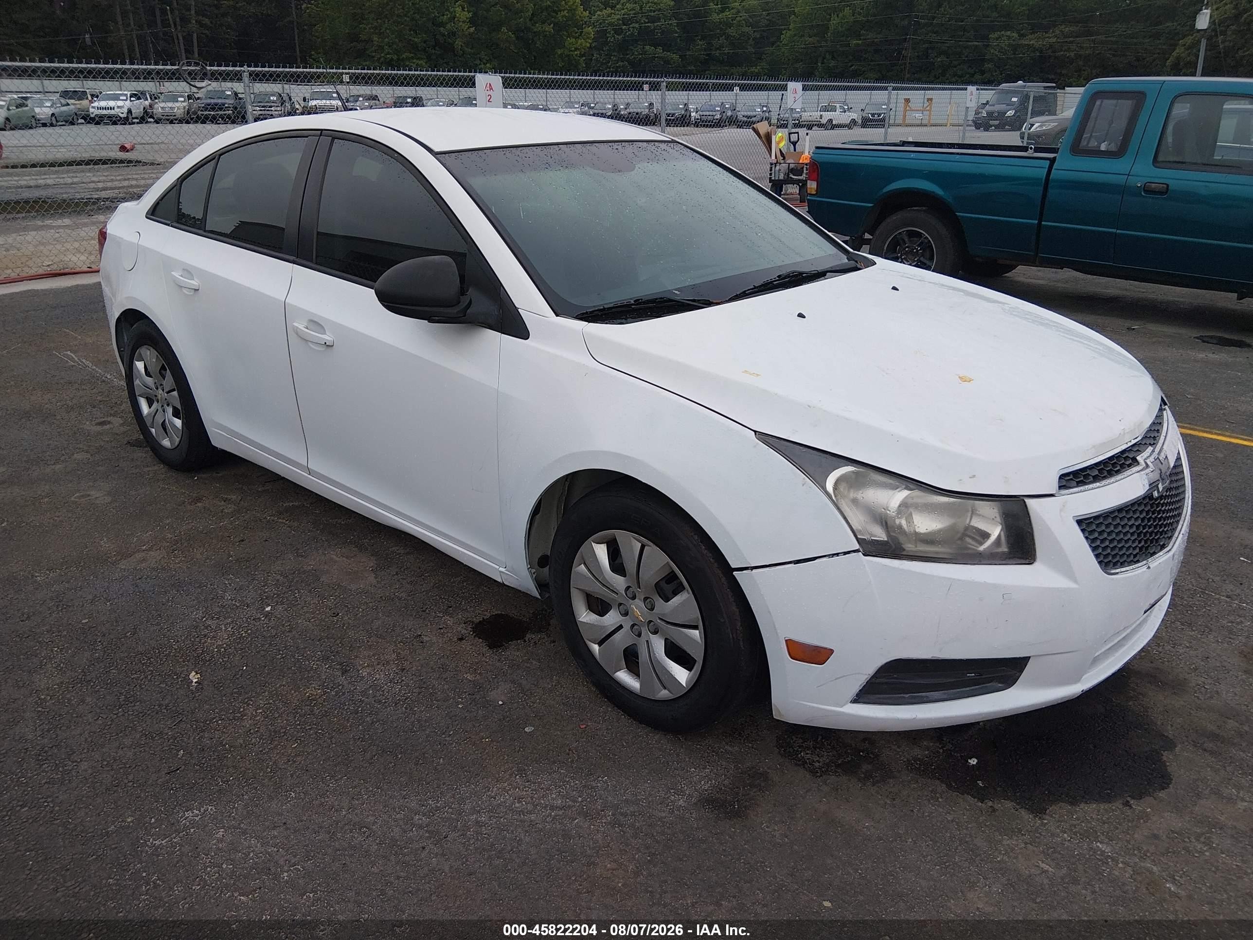 2013 Chevrolet Cruze LS, VIN 1G1PA5SH2D7184410 — Обычный износ