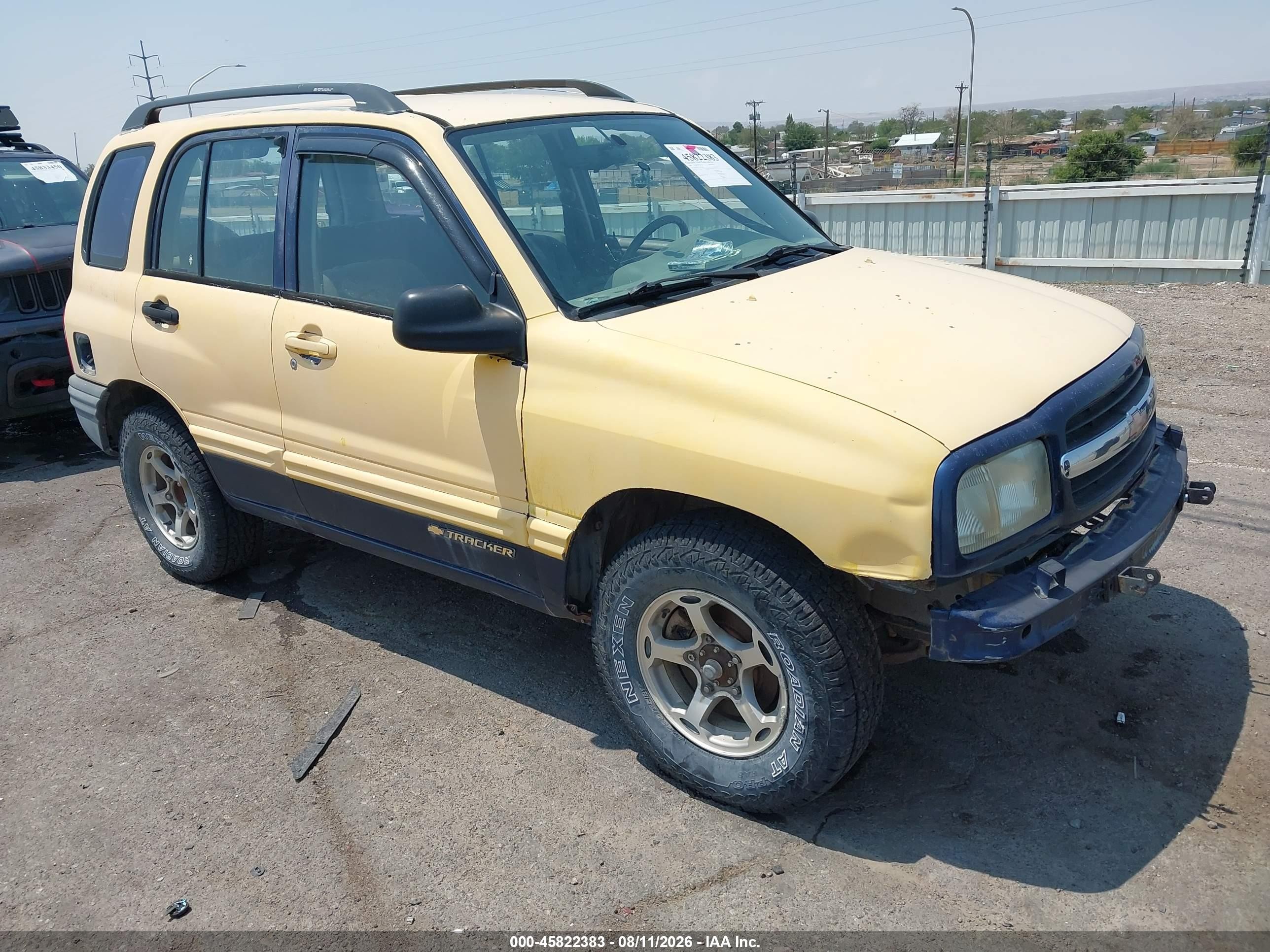 2000 Chevrolet Tracker, VIN 2CNBJ13C7Y6953501 — Обычный износ