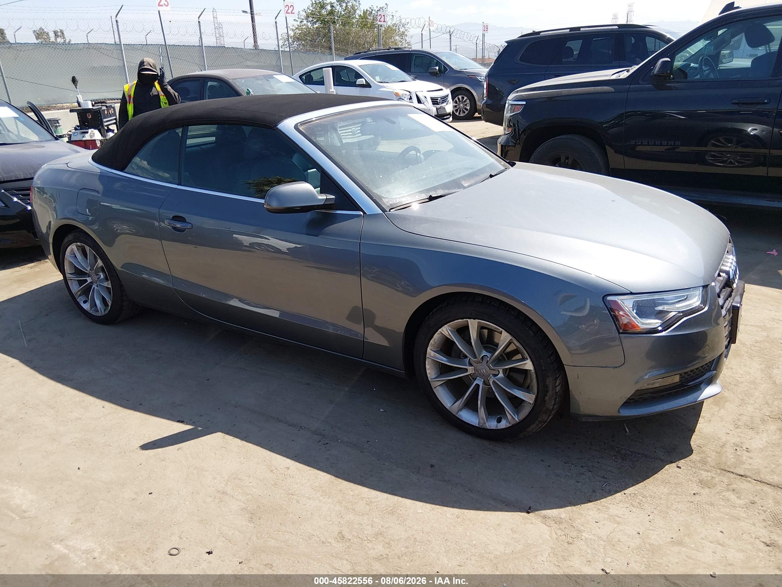 2014 Audi A5 Premium Plus, VIN WAUJFAFH7EN007427 — Not stated