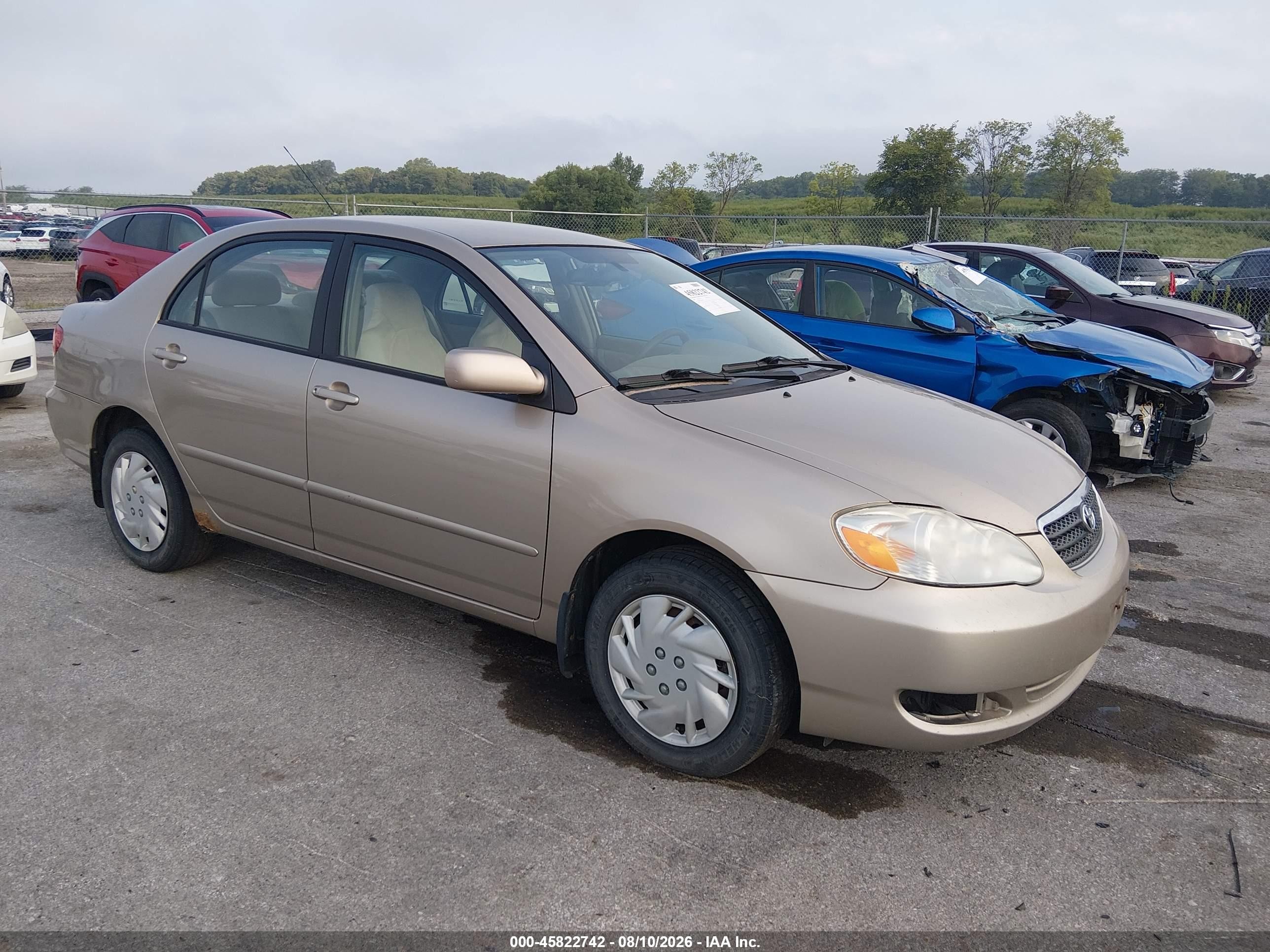 2008 Toyota Corolla LE, VIN 1NXBR30E28Z003879 — Обычный износ