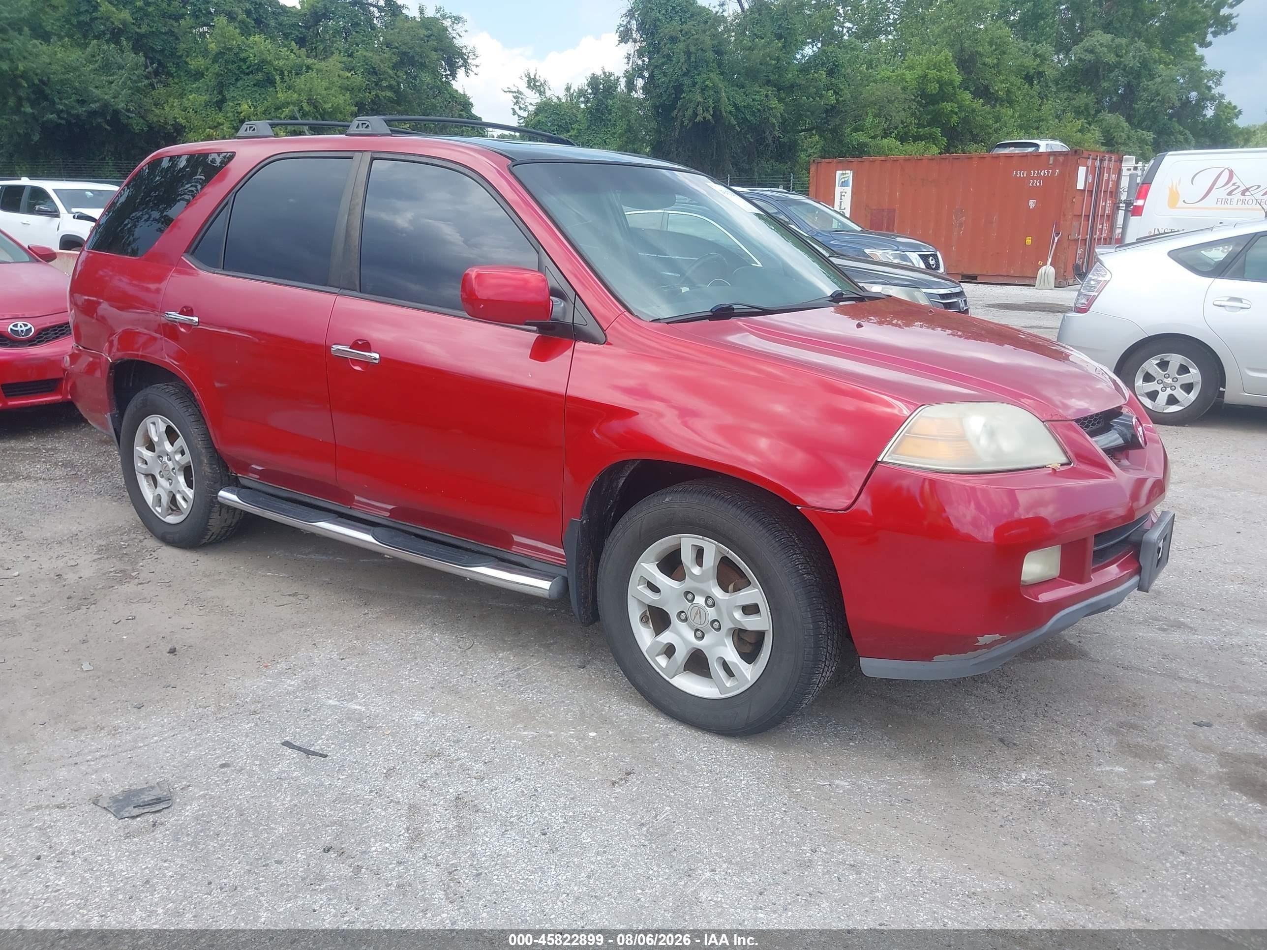 2004 Acura MDX Touring, VIN 2HNYD18604H508602 — Normal wear