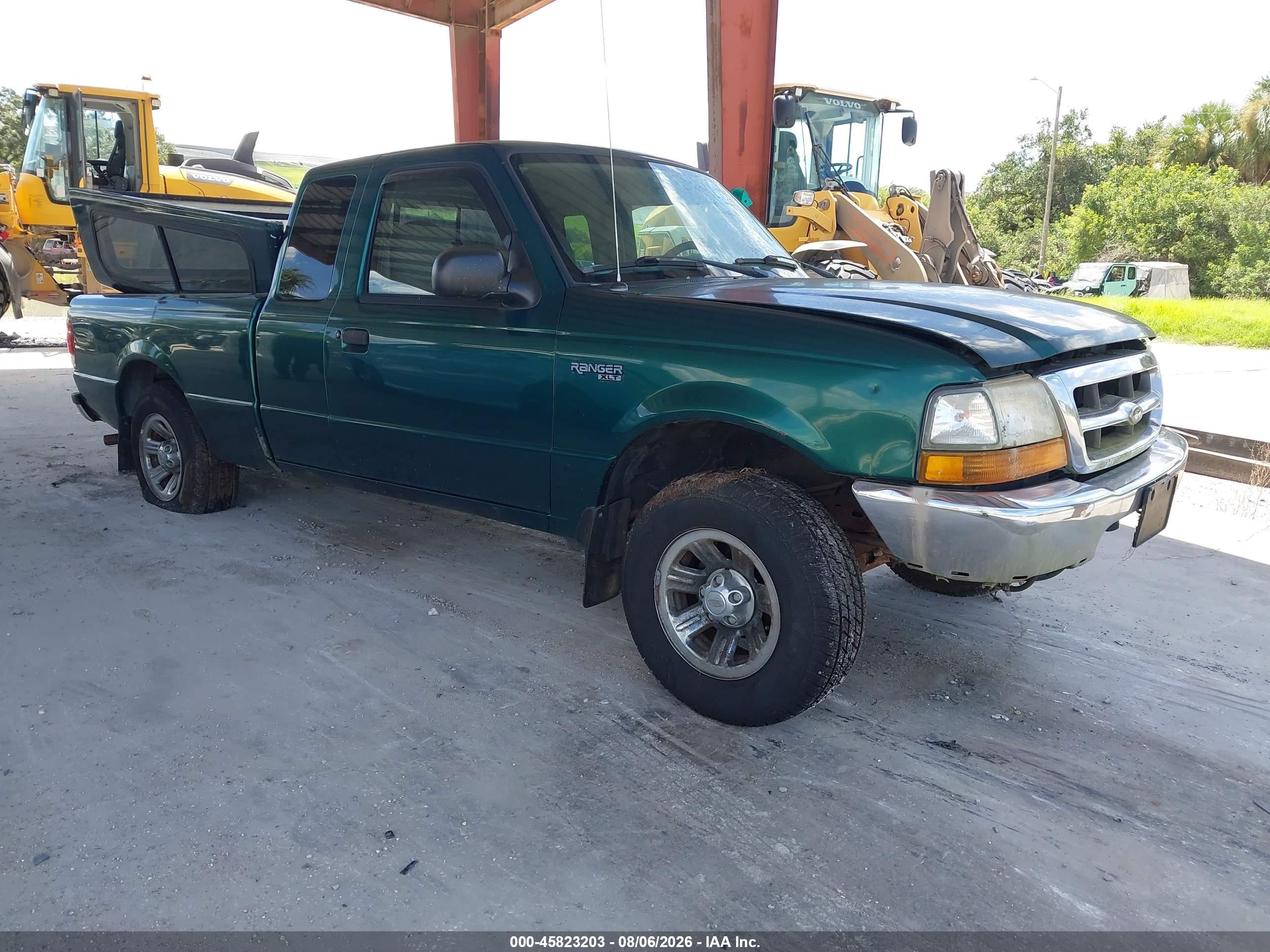 2000 Ford Ranger XL, VIN 1FTYR14V1YTB16421 — Обычный износ