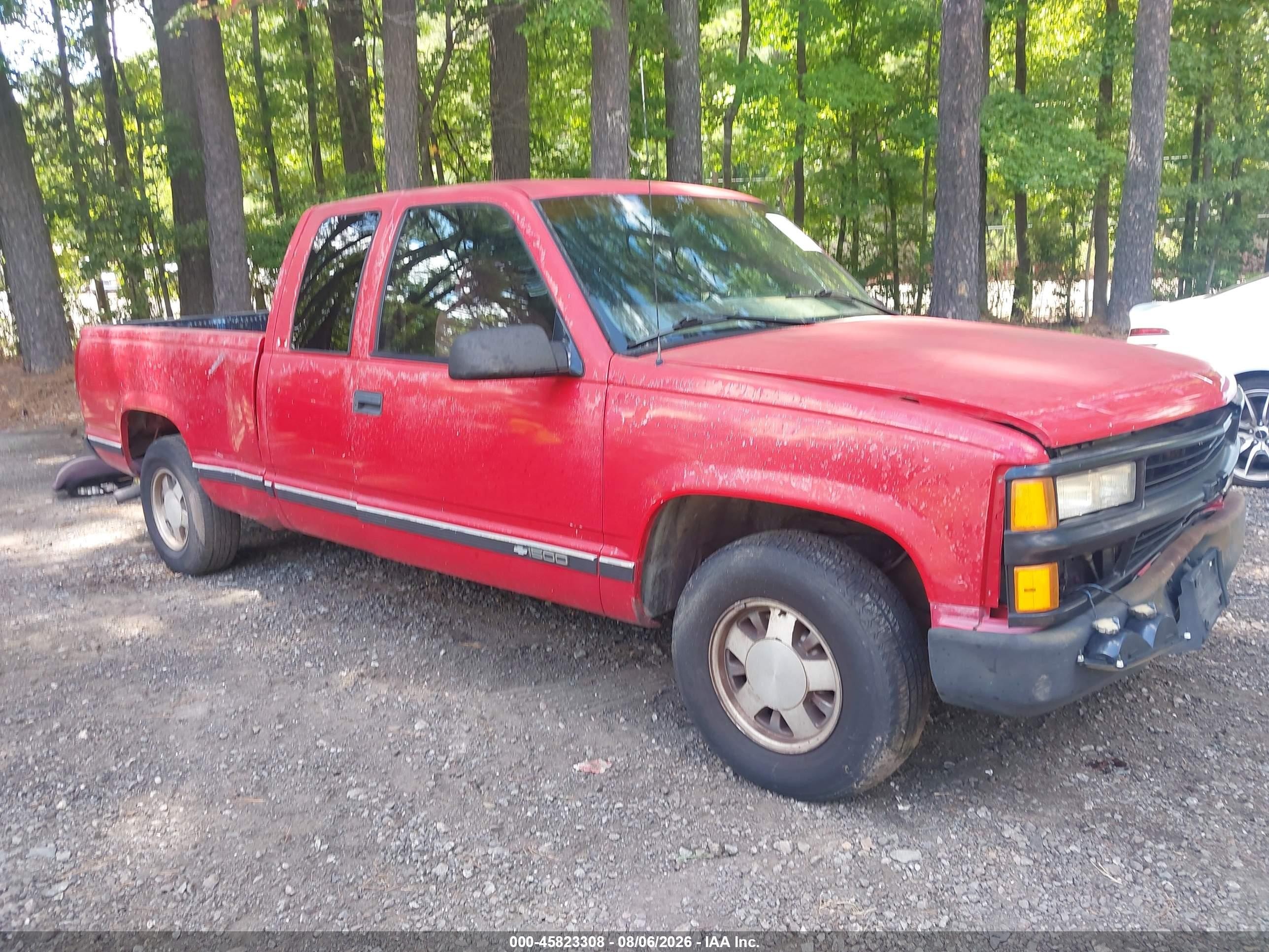 1997 Chevrolet Silverado 1500, VIN 2GCEC19R1V1176054 — Обычный износ