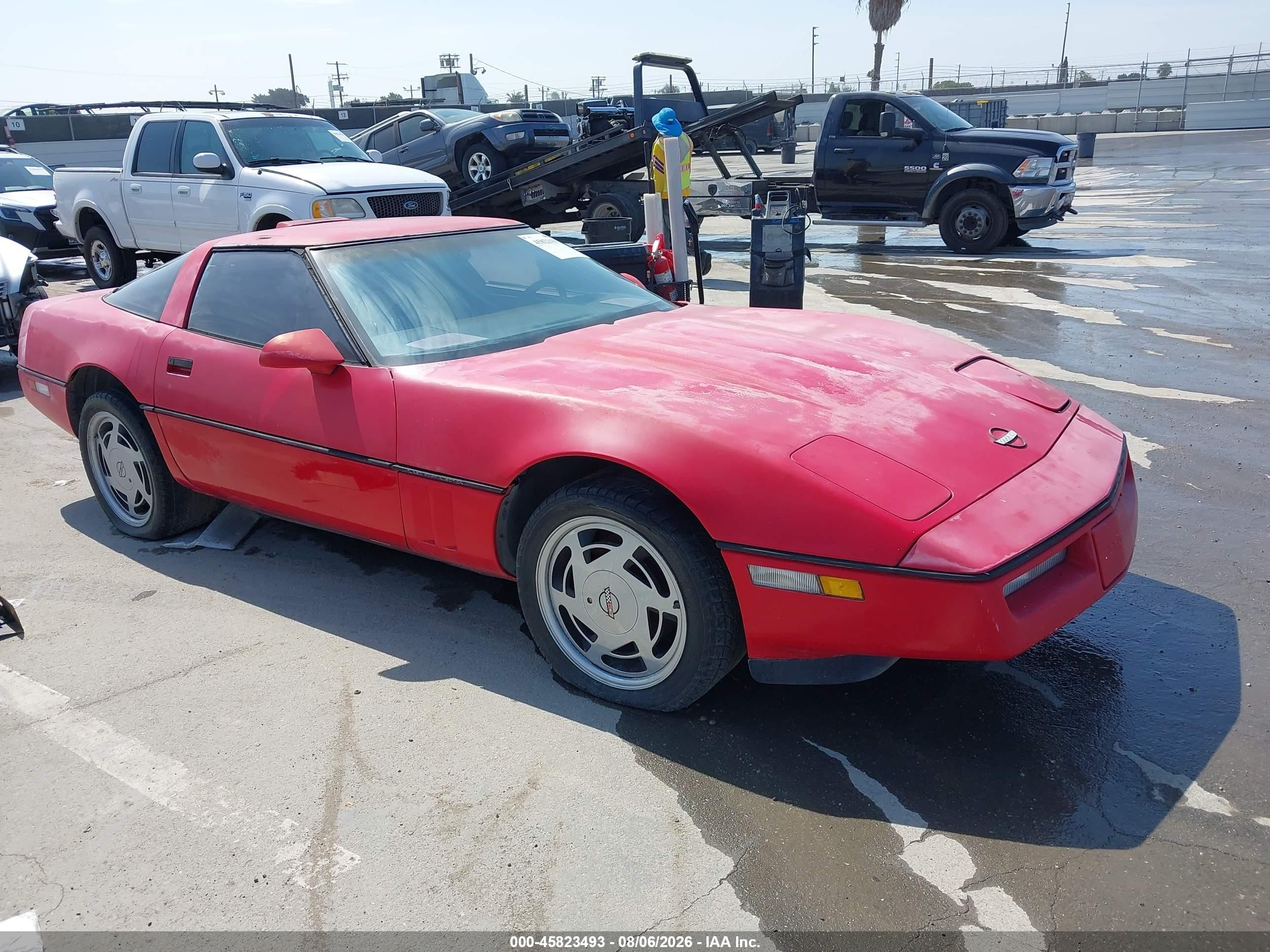 1989 Chevrolet Corvette, VIN 1G1YY2187K5111509 — Normal wear