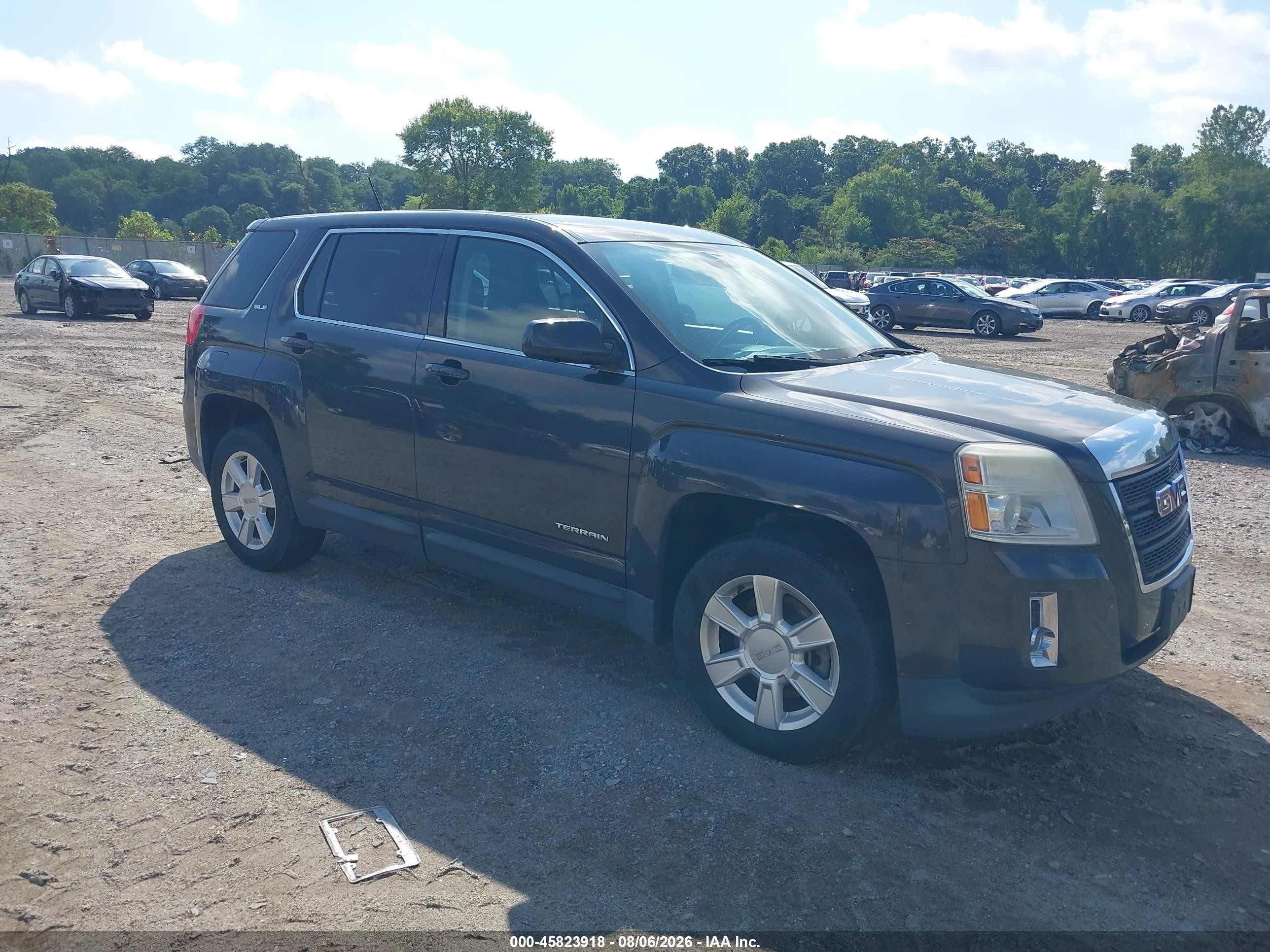 2013 GMC Terrain SLE, VIN 2GKALMEK7D6320432 — Обычный износ