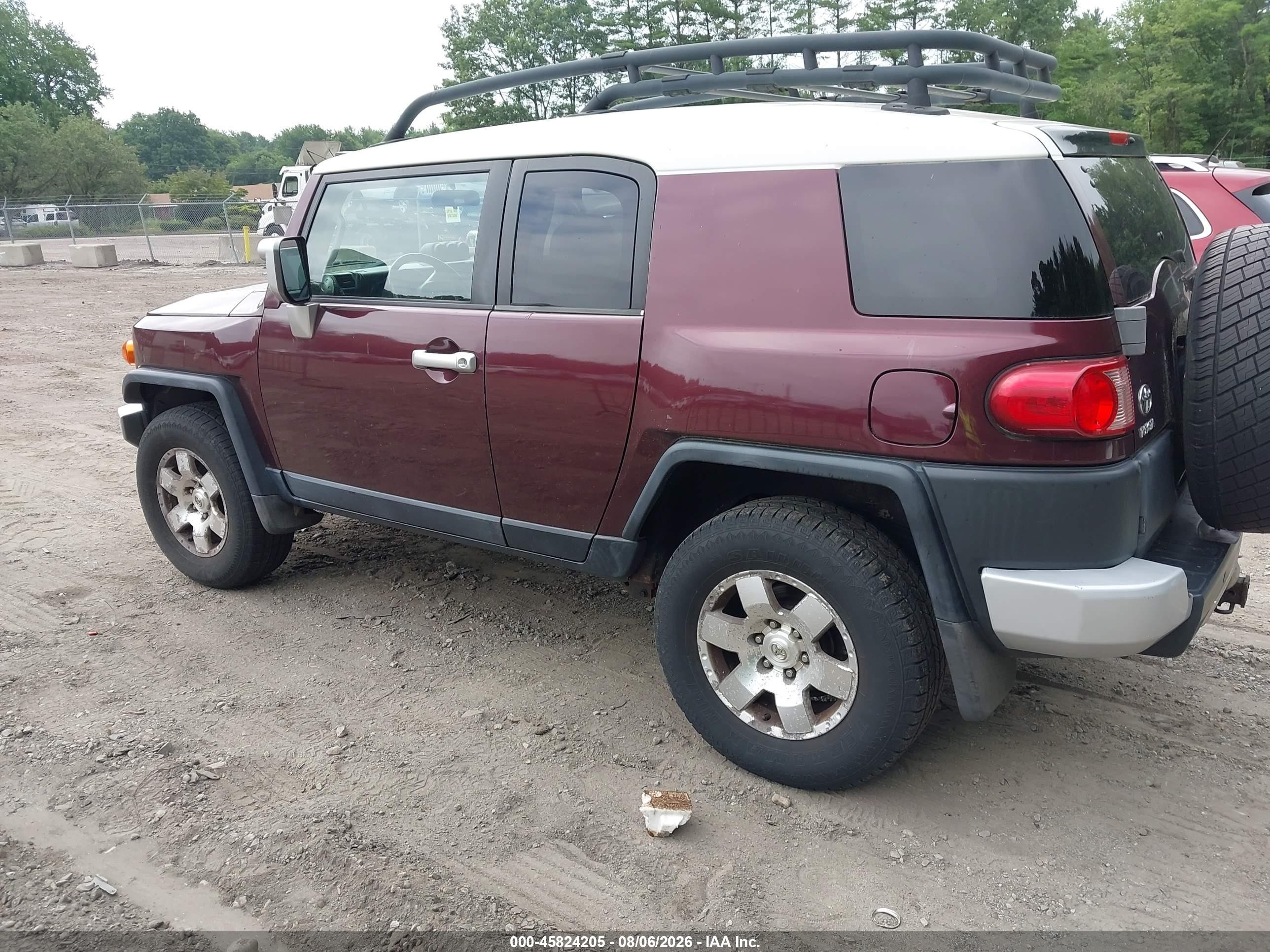2007 Toyota FJ Cruiser, VIN JTEBU11F670039302 — Обычный износ