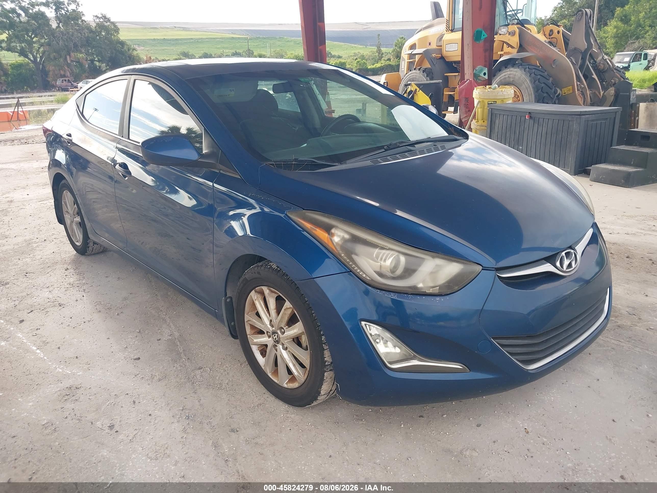 2015 Hyundai Elantra SE, VIN KMHDH4AE7FU321431 — Normal wear