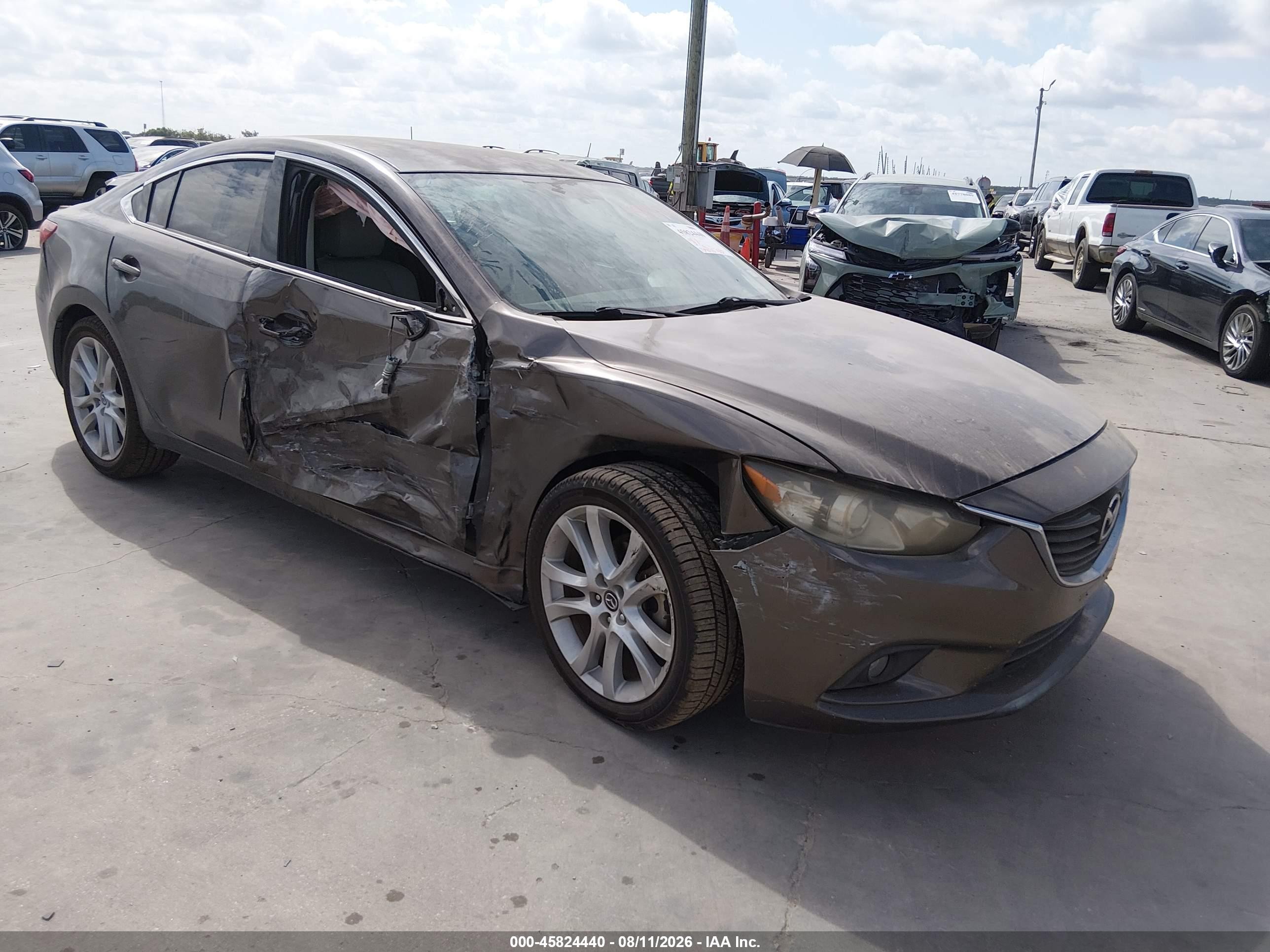 2016 Mazda 6 i Touring, VIN JM1GJ1V5XG1414252 — Обычный износ