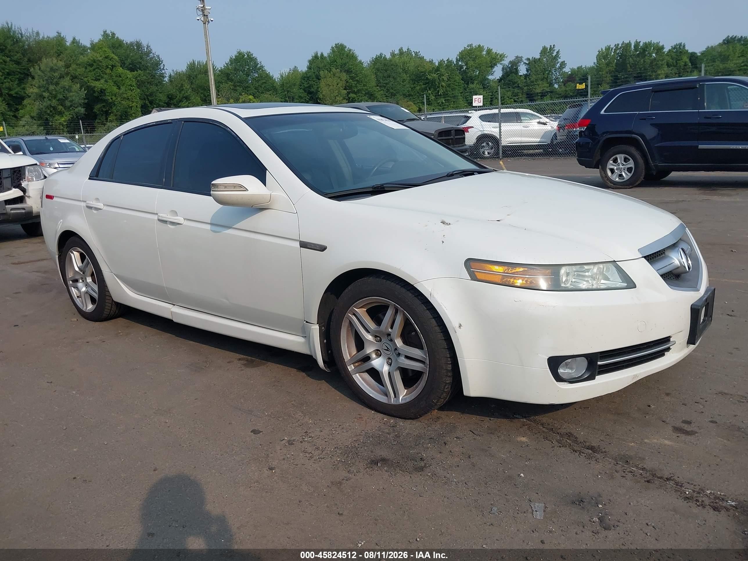 2007 Acura TL, VIN 19UUA66247A012751 — Normal wear