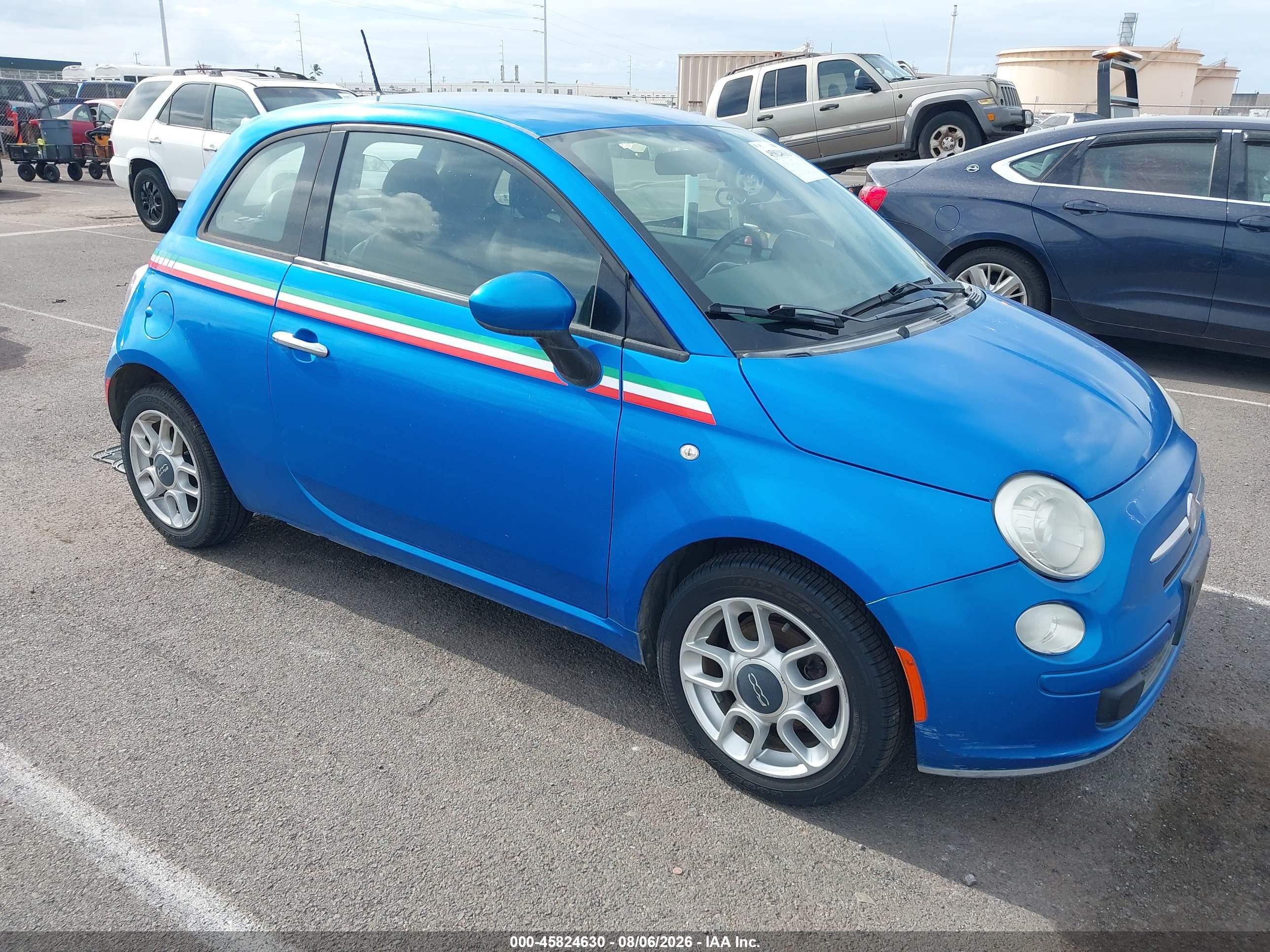 2015 FIAT 500 Pop, VIN 3C3CFFAR8FT558531 — Обычный износ