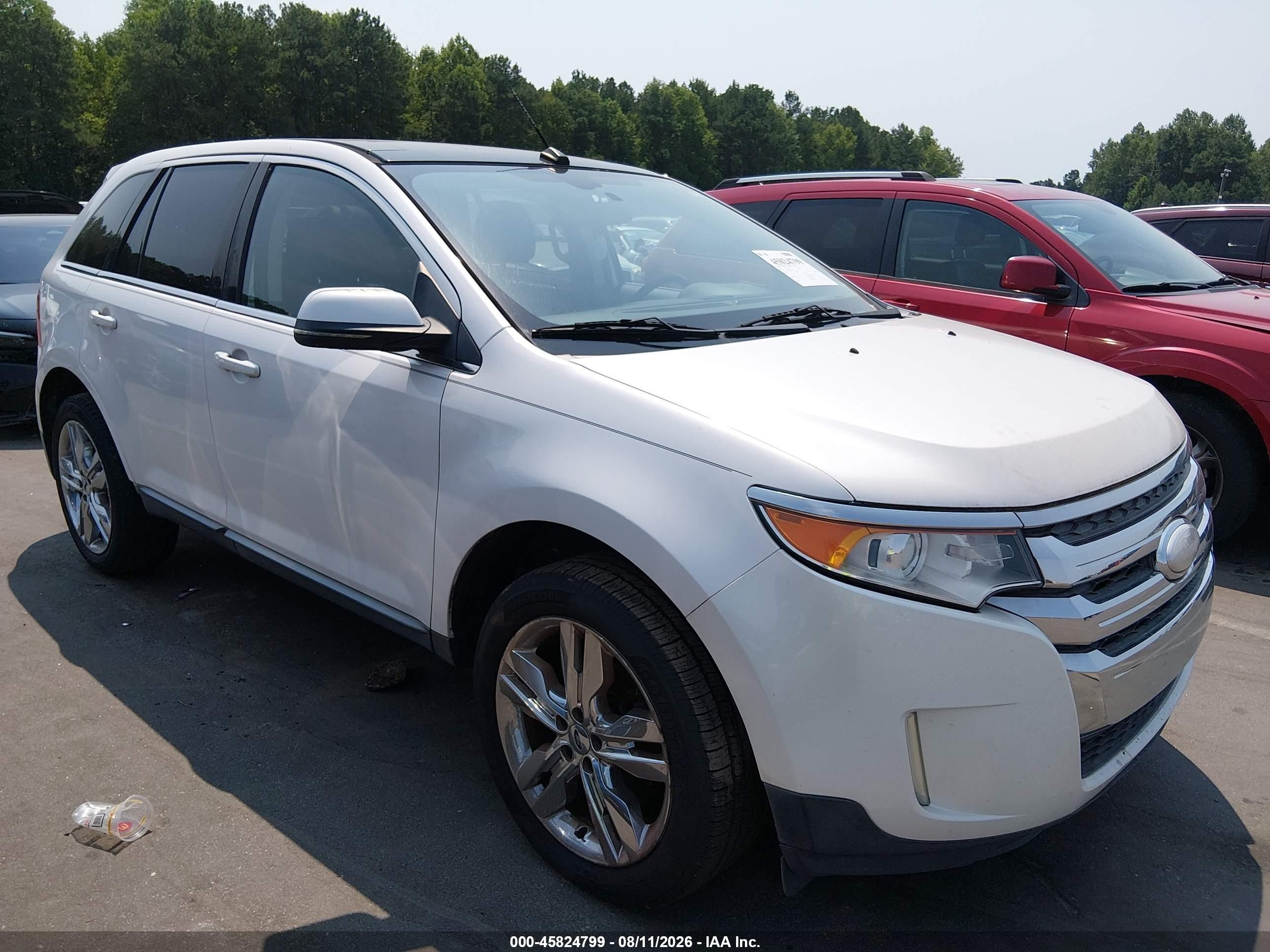 2013 Ford Edge Limited, VIN 2FMDK3KC6DBA82482 — Normal wear