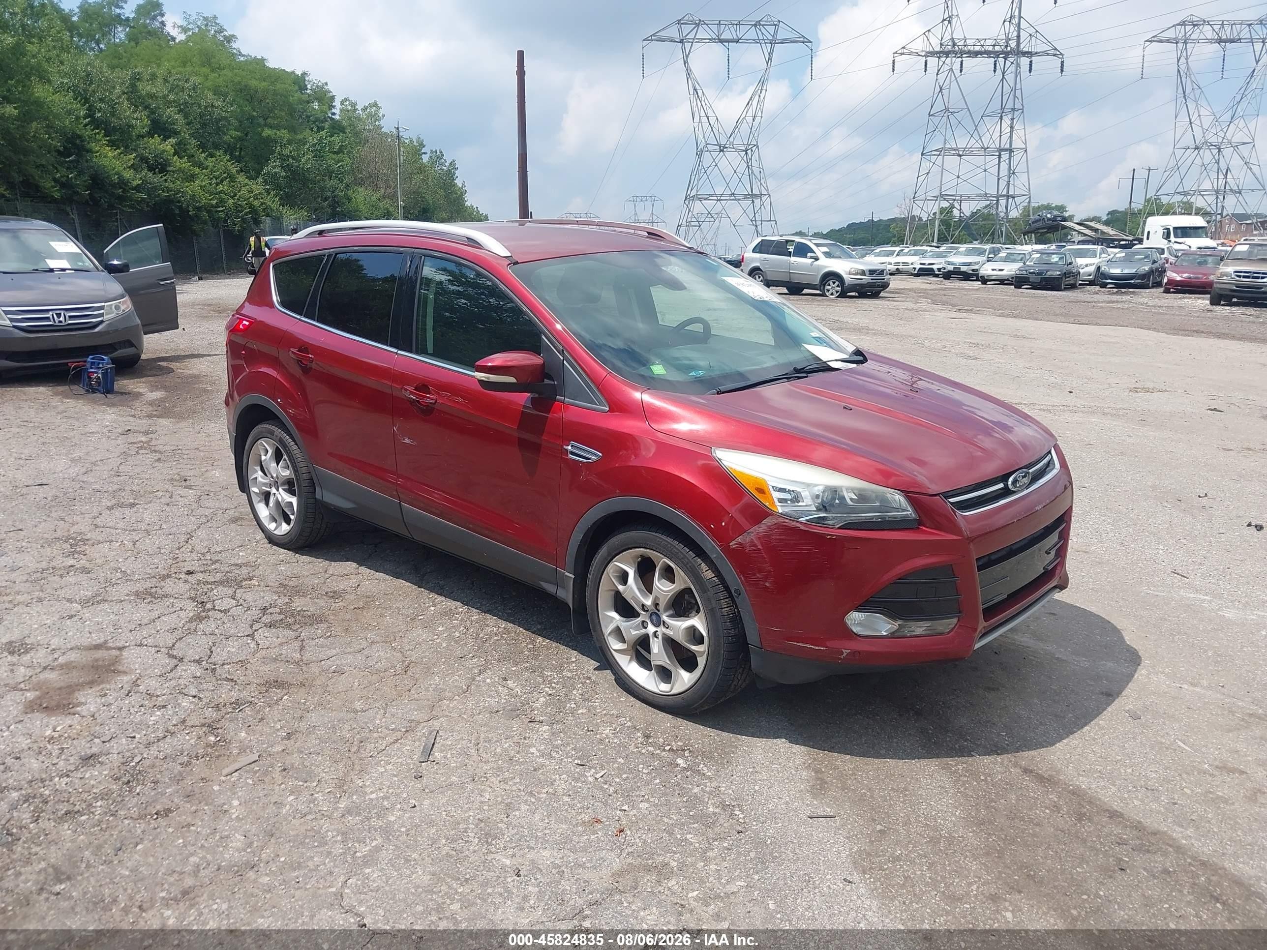 2015 Ford Escape Titanium, VIN 1FMCU9JX7FUB15273 — Normal wear