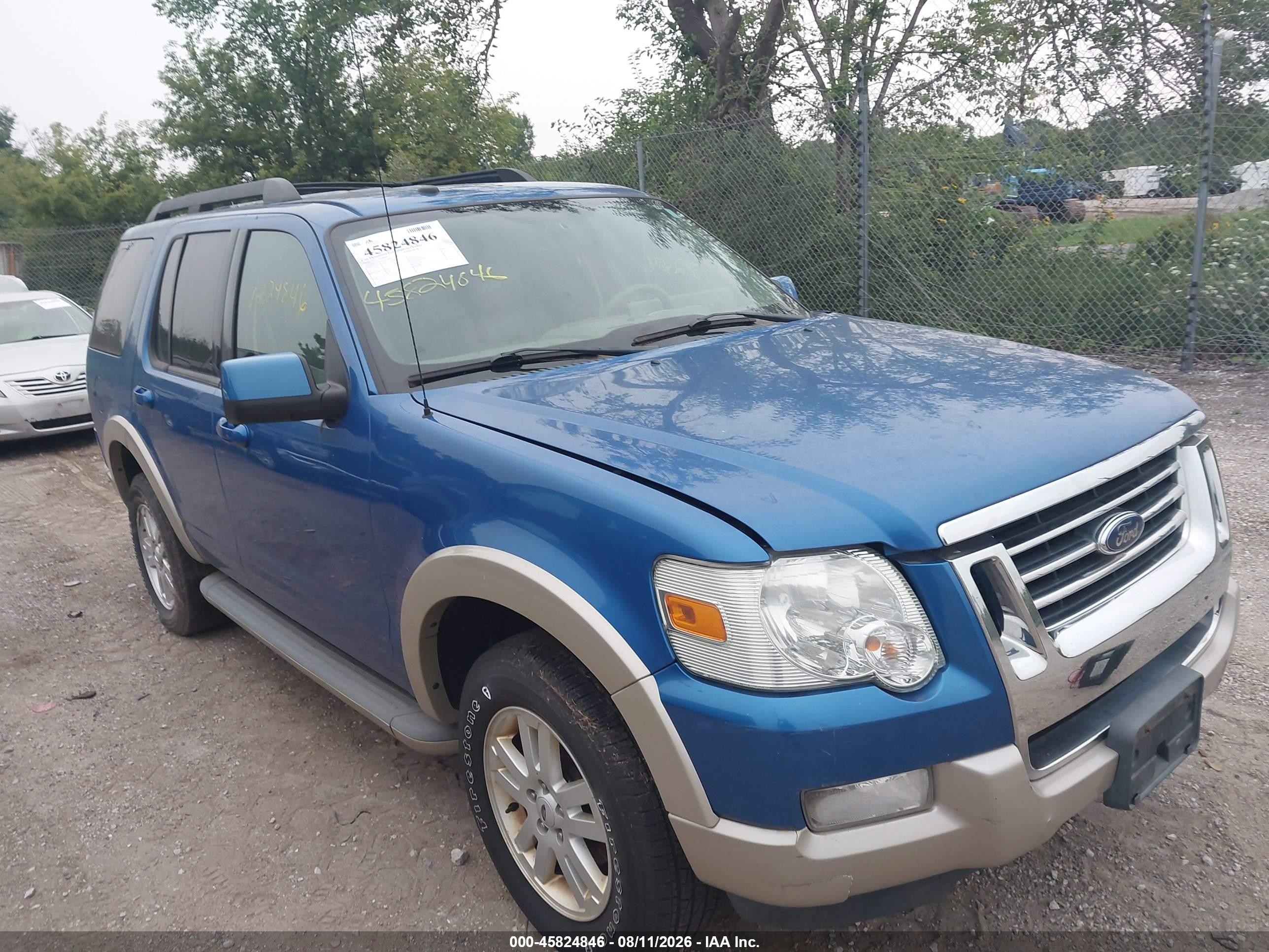 2010 Ford Explorer Eddie Bauer, VIN 1FMEU7EE0AUA20455 — Обычный износ