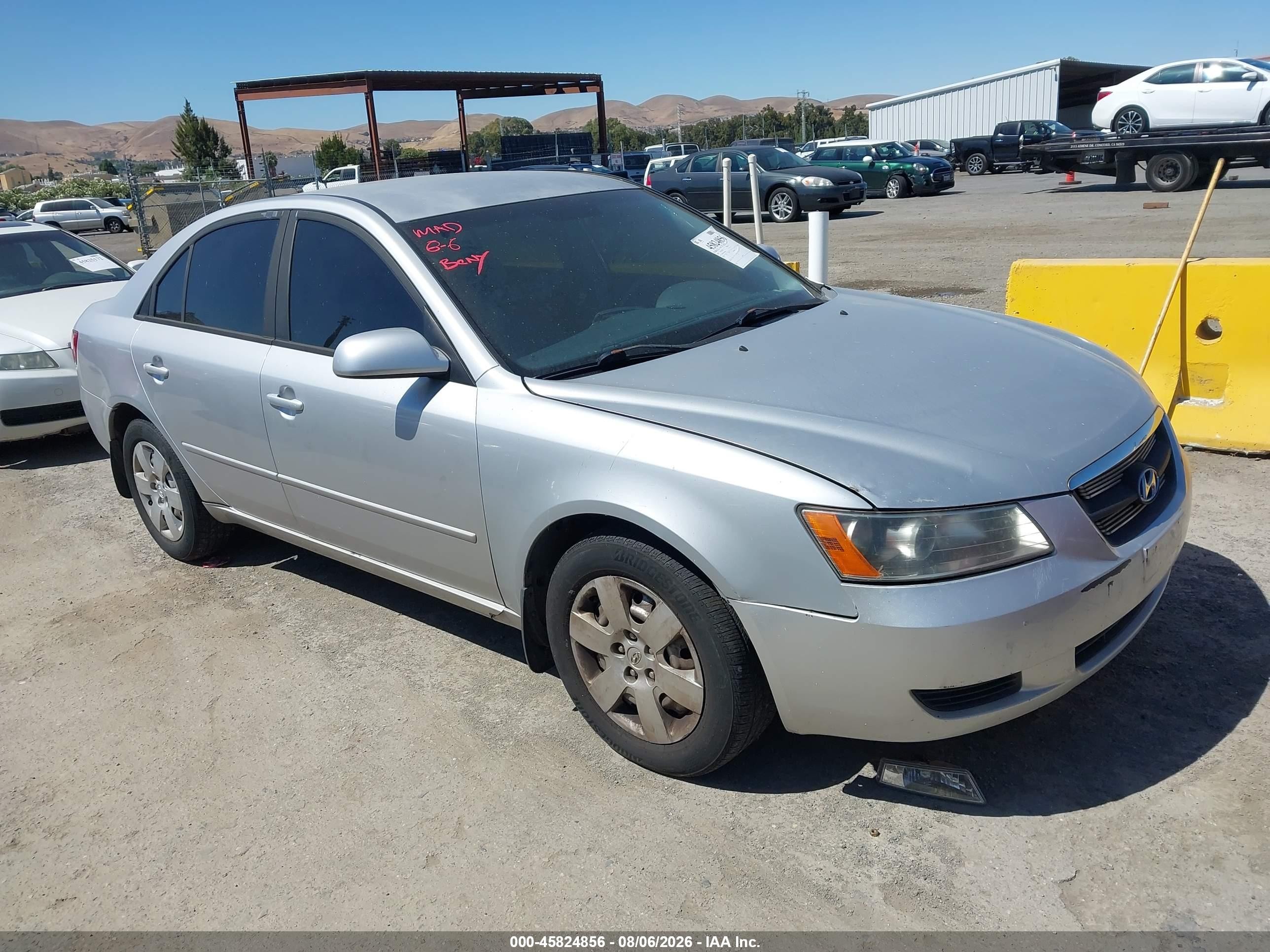 2007 Hyundai Sonata GLS, VIN 5NPET46C67H209052 — Normal wear