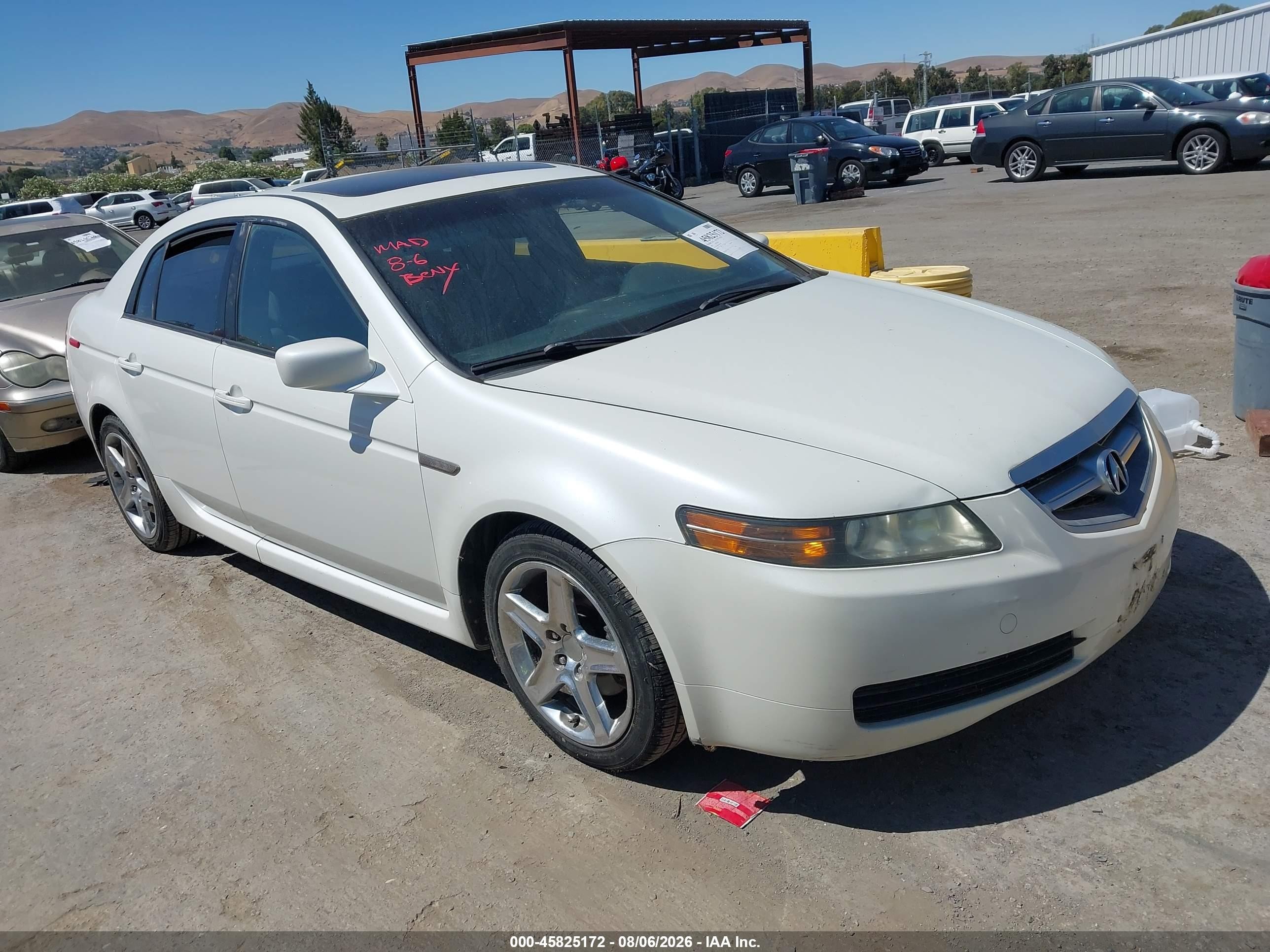 2005 Acura TL, VIN 19UUA66255A075368 — Обычный износ
