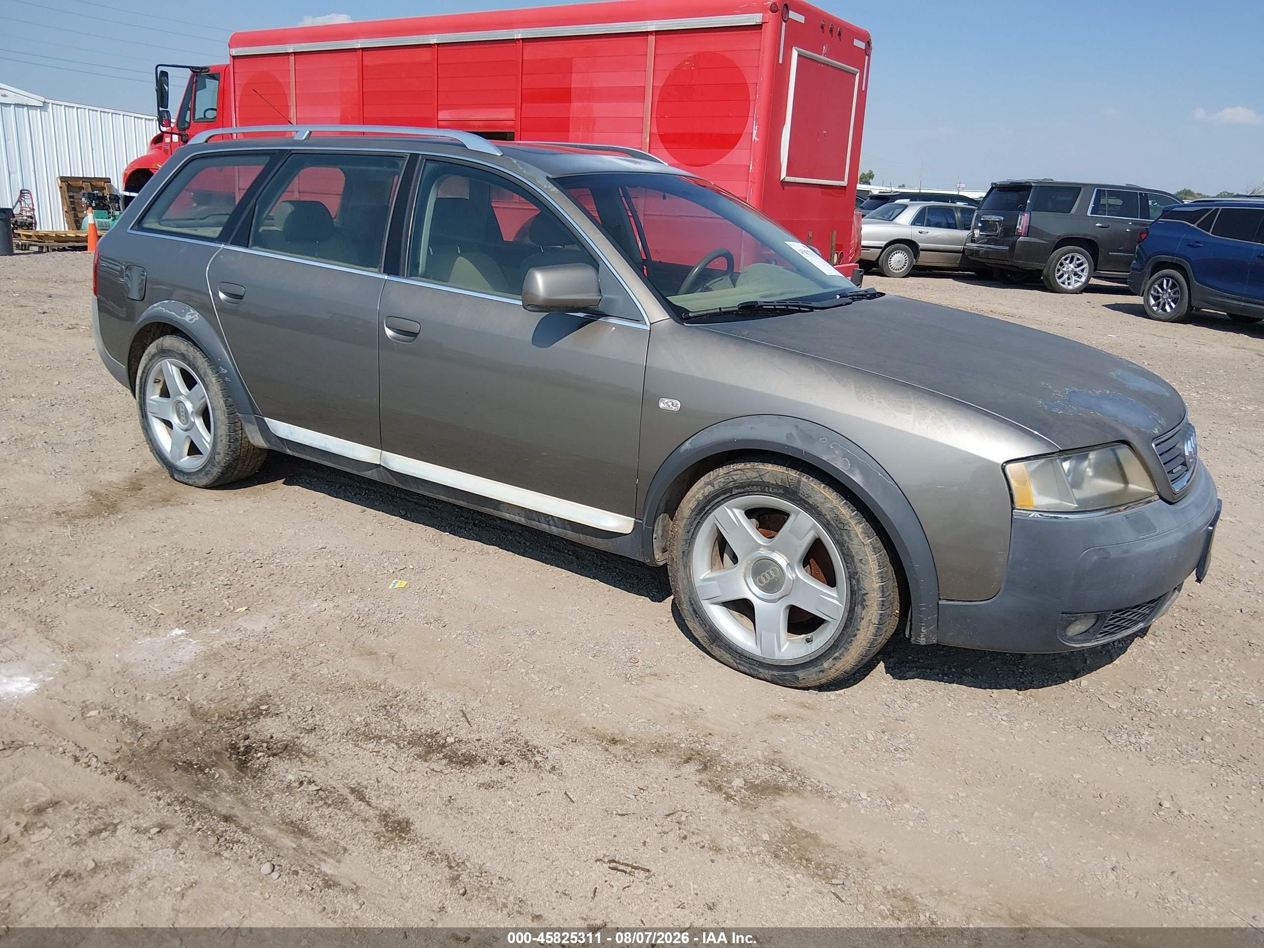 2003 Audi allroad A6 V8, VIN WA1YD64B83N086598 — Обычный износ