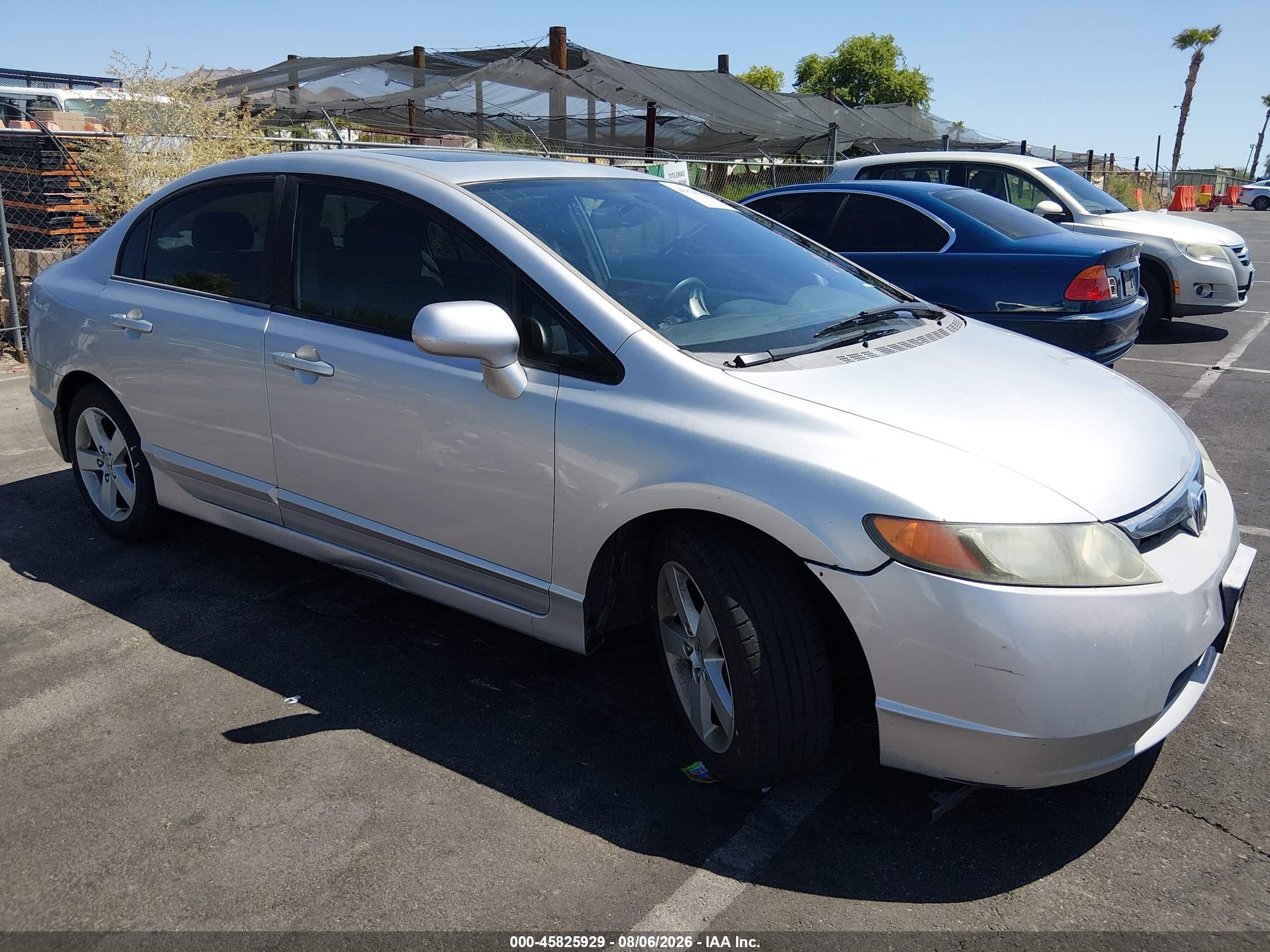 2006 Honda Civic EX, VIN 1HGFA168X6L009825 — Обычный износ