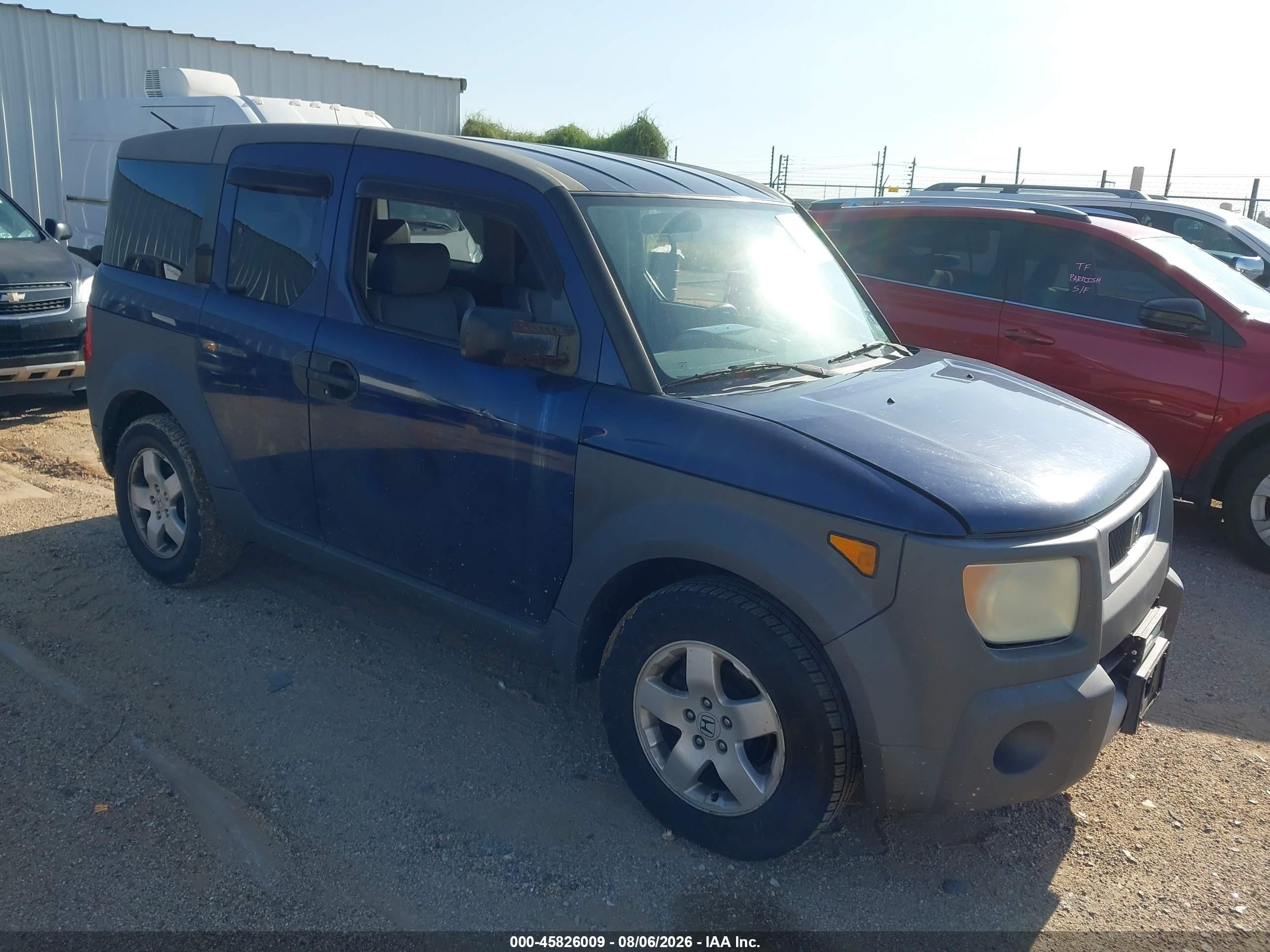 2003 Honda Element EX, VIN 5J6YH28513L043430 — Normal wear